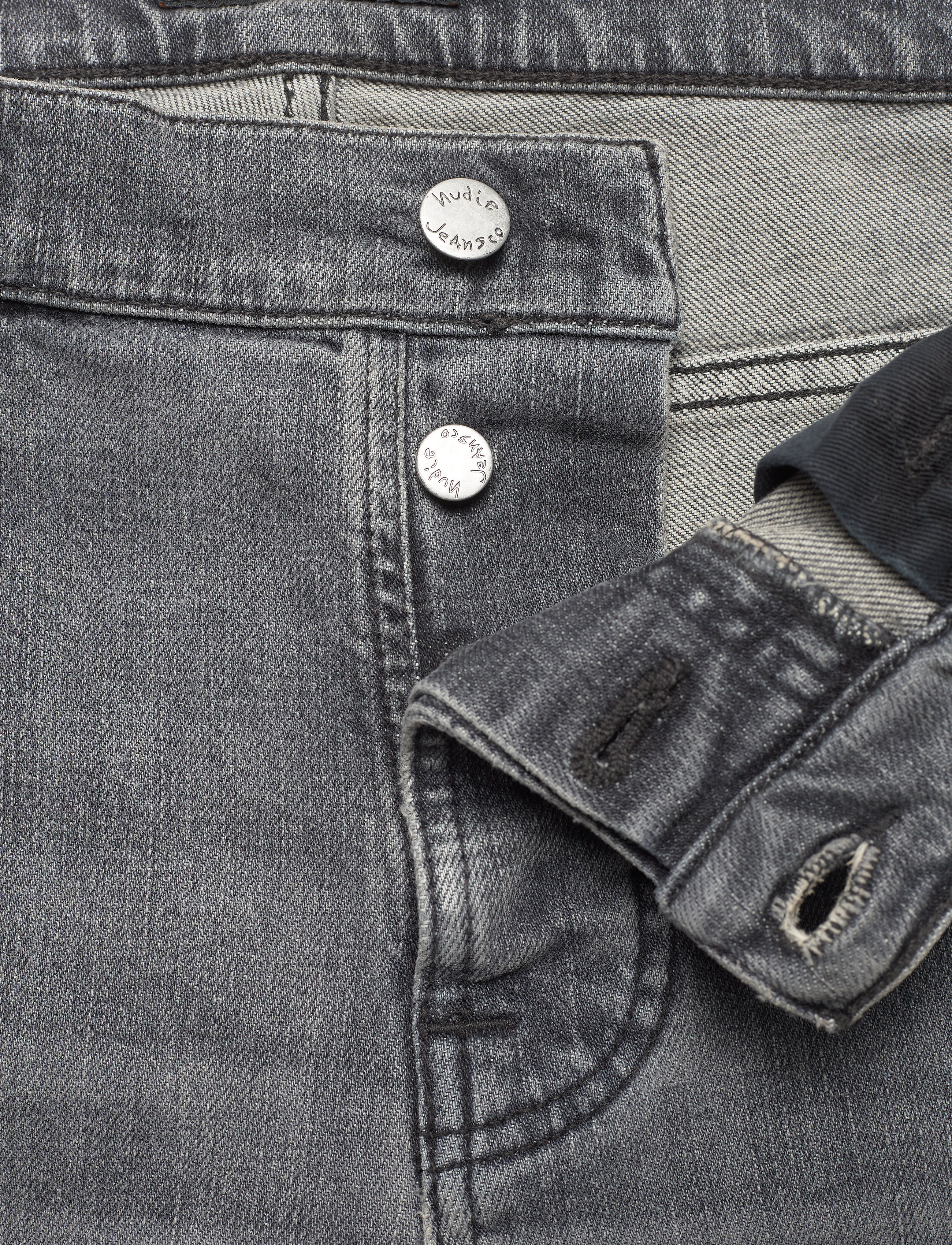 Nudie Jeans - Grim Tim - pale grey - 3