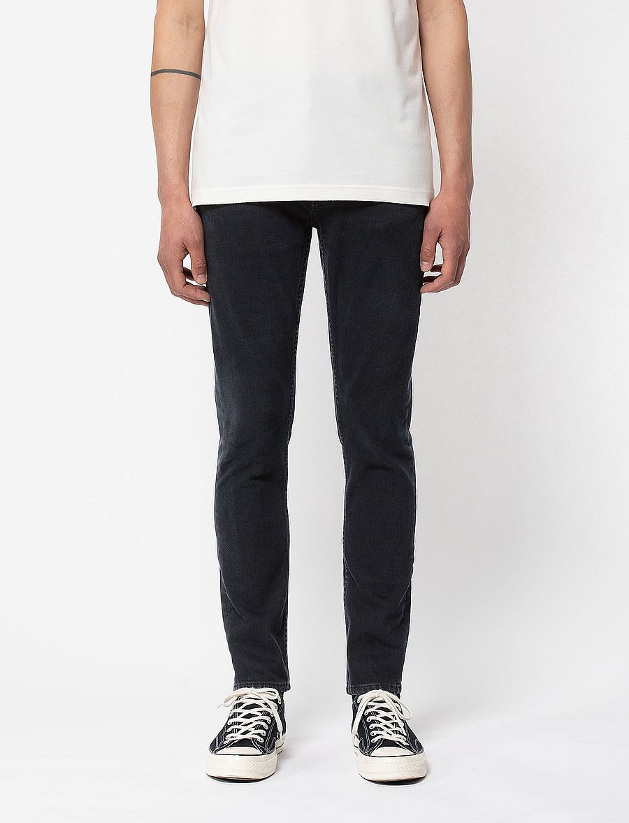 Nudie Jeans - Lean Dean - slim jeans - black skies - 0