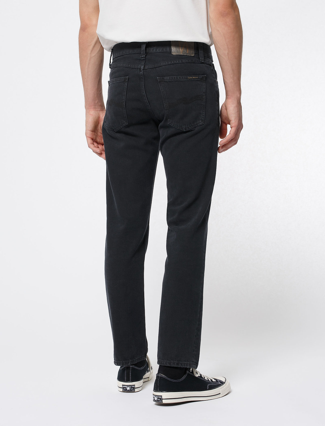 Nudie Jeans Gritty Jackson straight leg jeans herr – bild 2