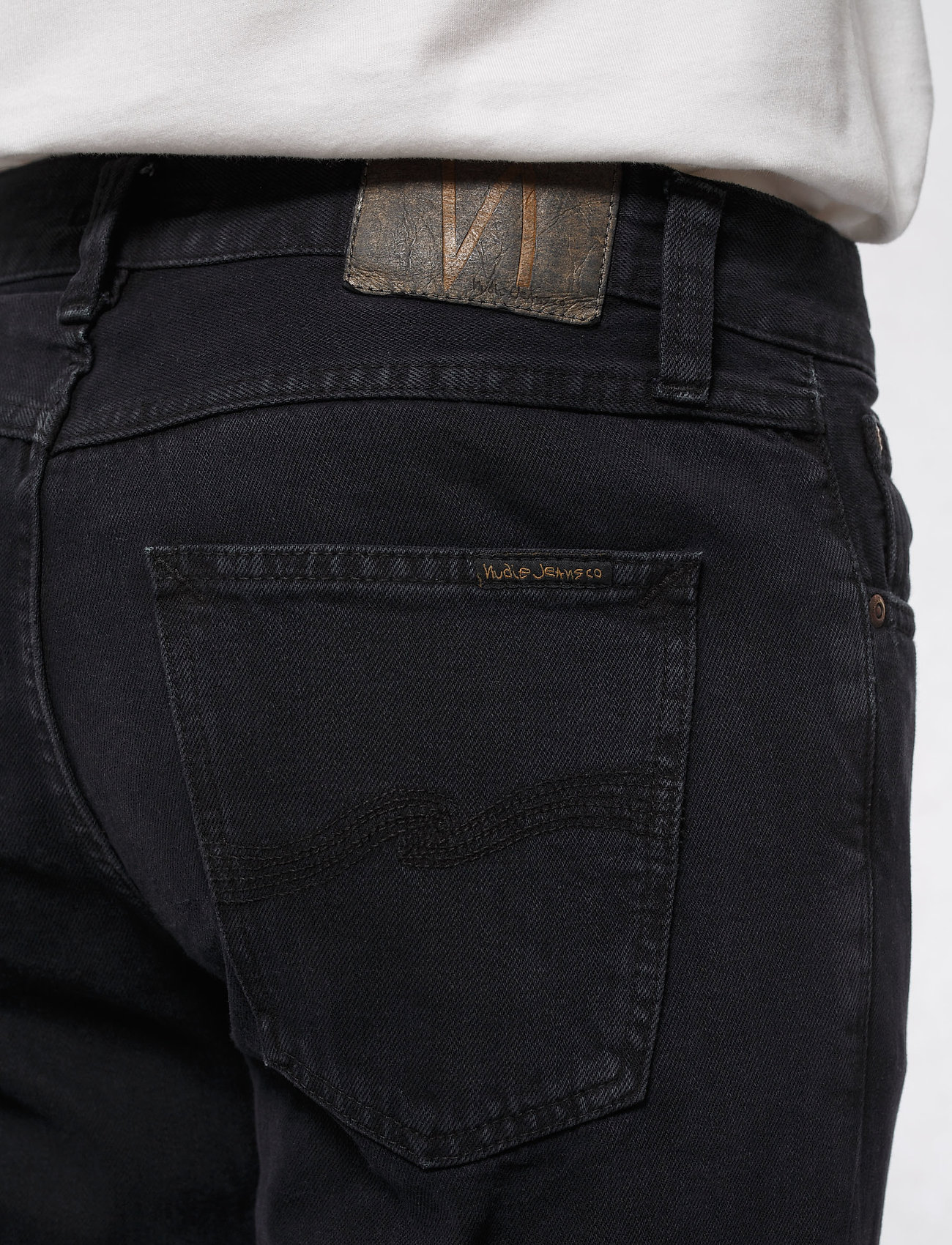 Nudie Jeans Gritty Jackson straight leg jeans herr – bild 3