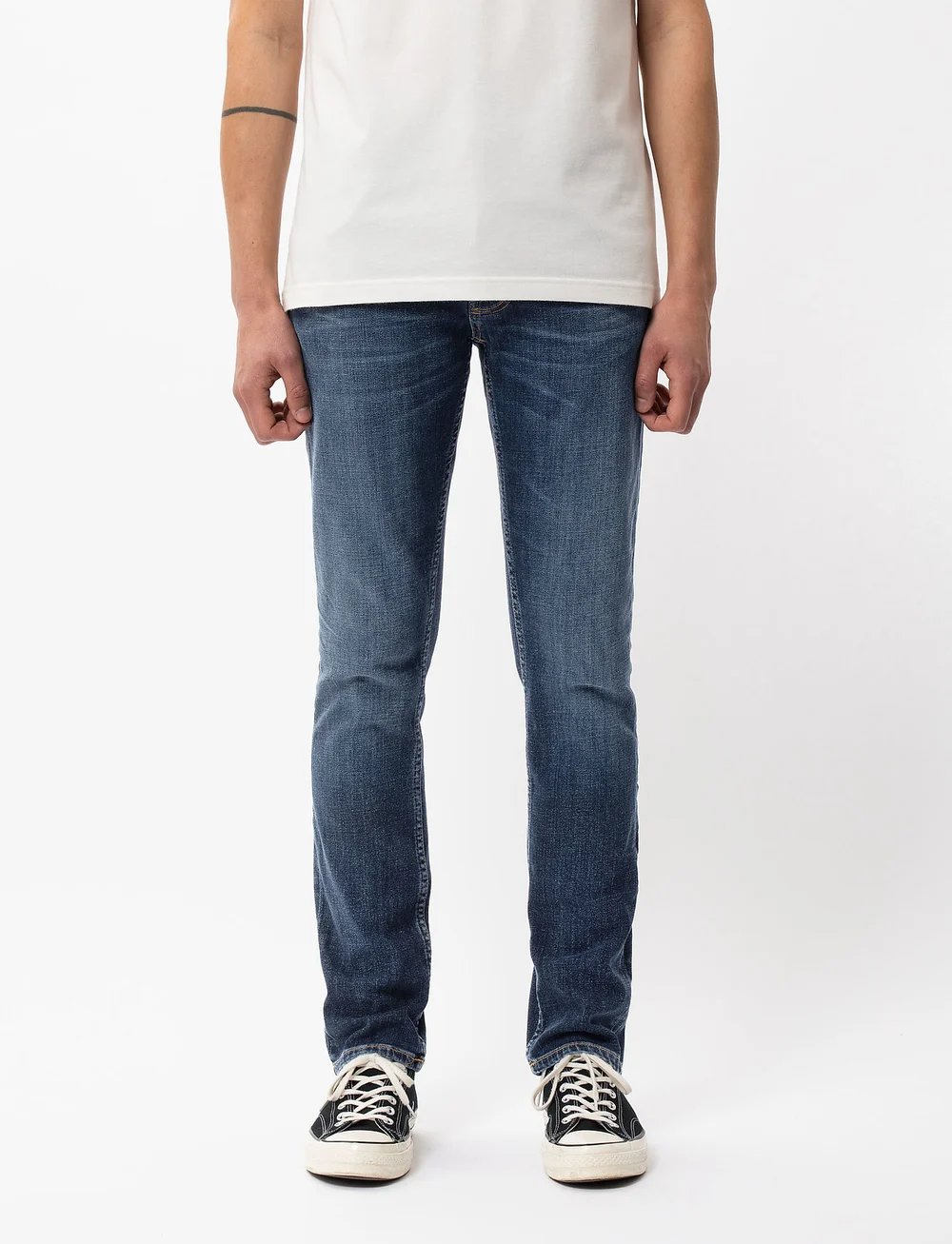 Nudie Jeans - Grim Tim - slim jeans - indigo myth - 0