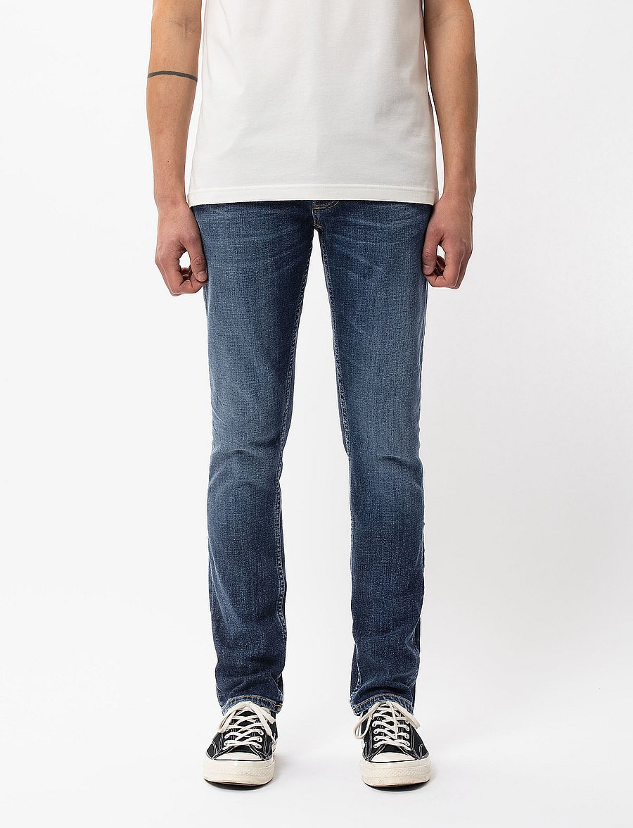 Nudie Jeans - Grim Tim - slim jeans - indigo myth - 0
