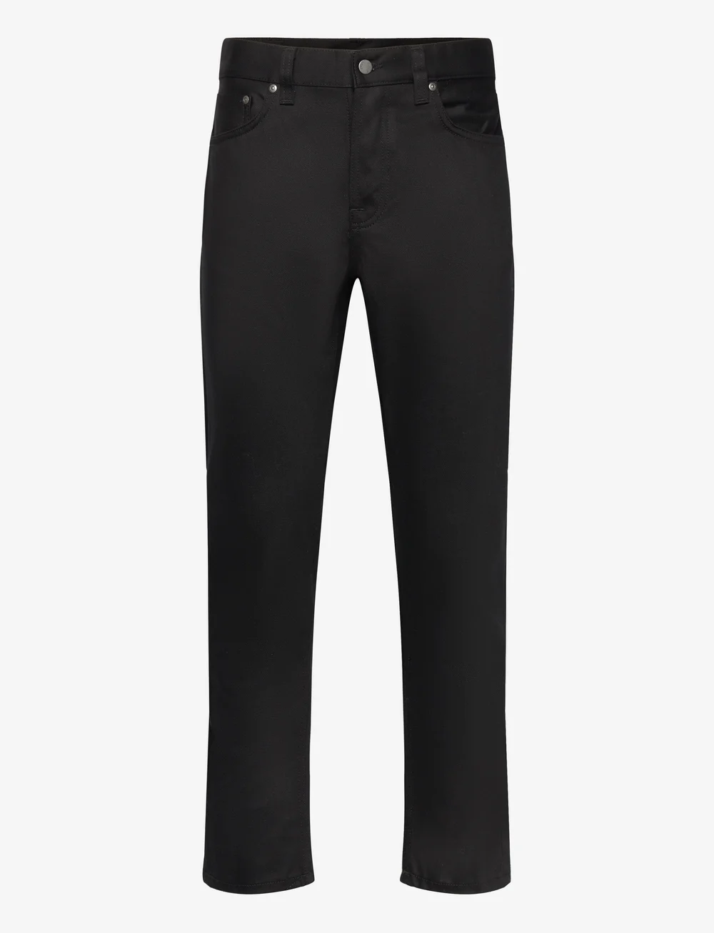 Nudie Jeans - Steady Eddie II Dry Everblack - regular jeans - everblack - 1