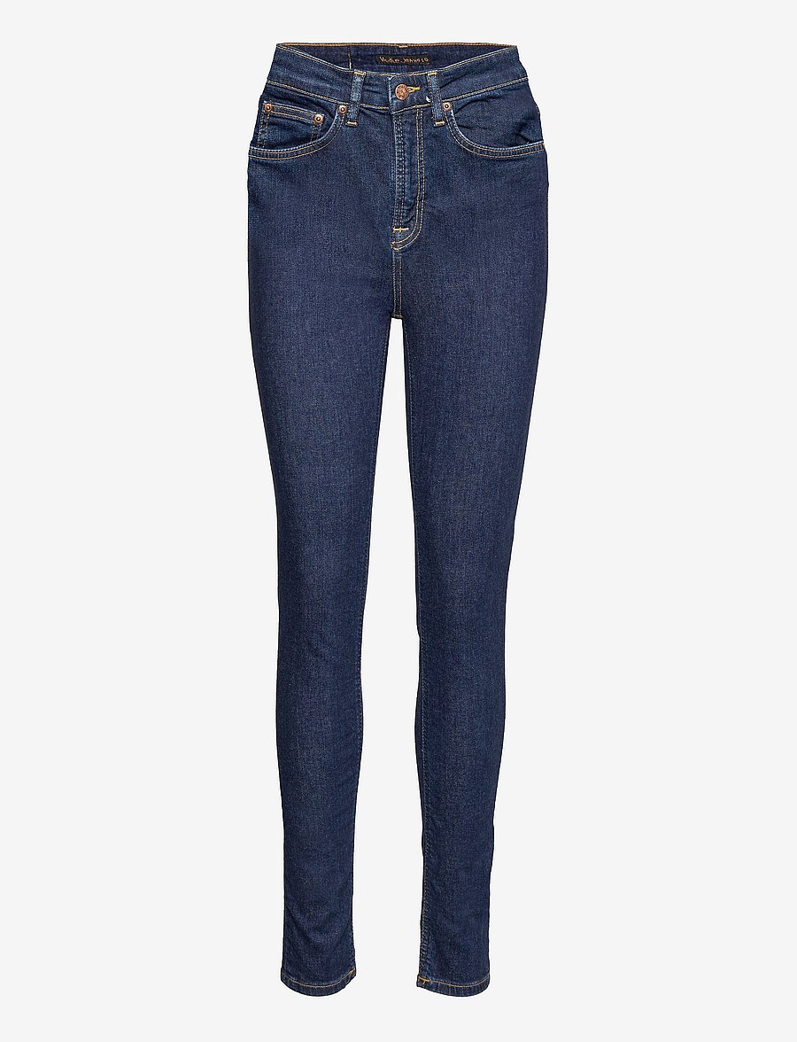 Nudie Jeans - Hightop Tilde - liibuvad teksad - blue fantasy - 1