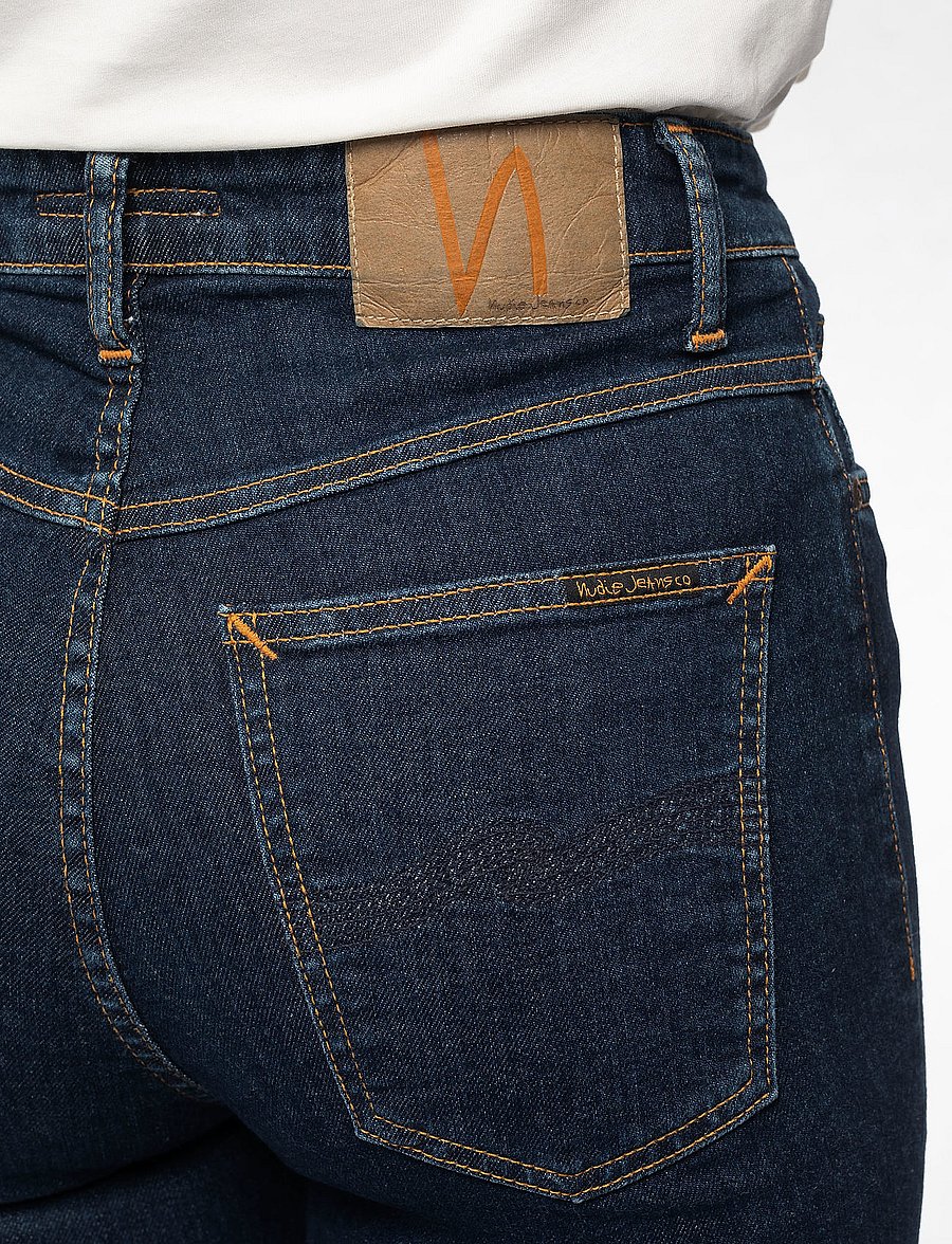 Nudie Jeans - Hightop Tilde - liibuvad teksad - blue fantasy - 4