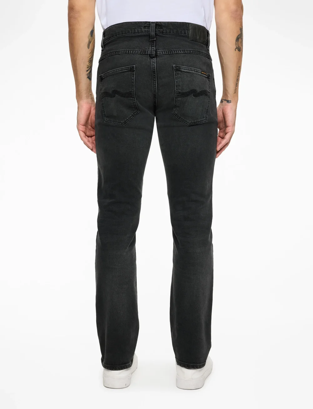 Nudie Jeans - Grim Tim - kitsad teksad - dark cove - 4