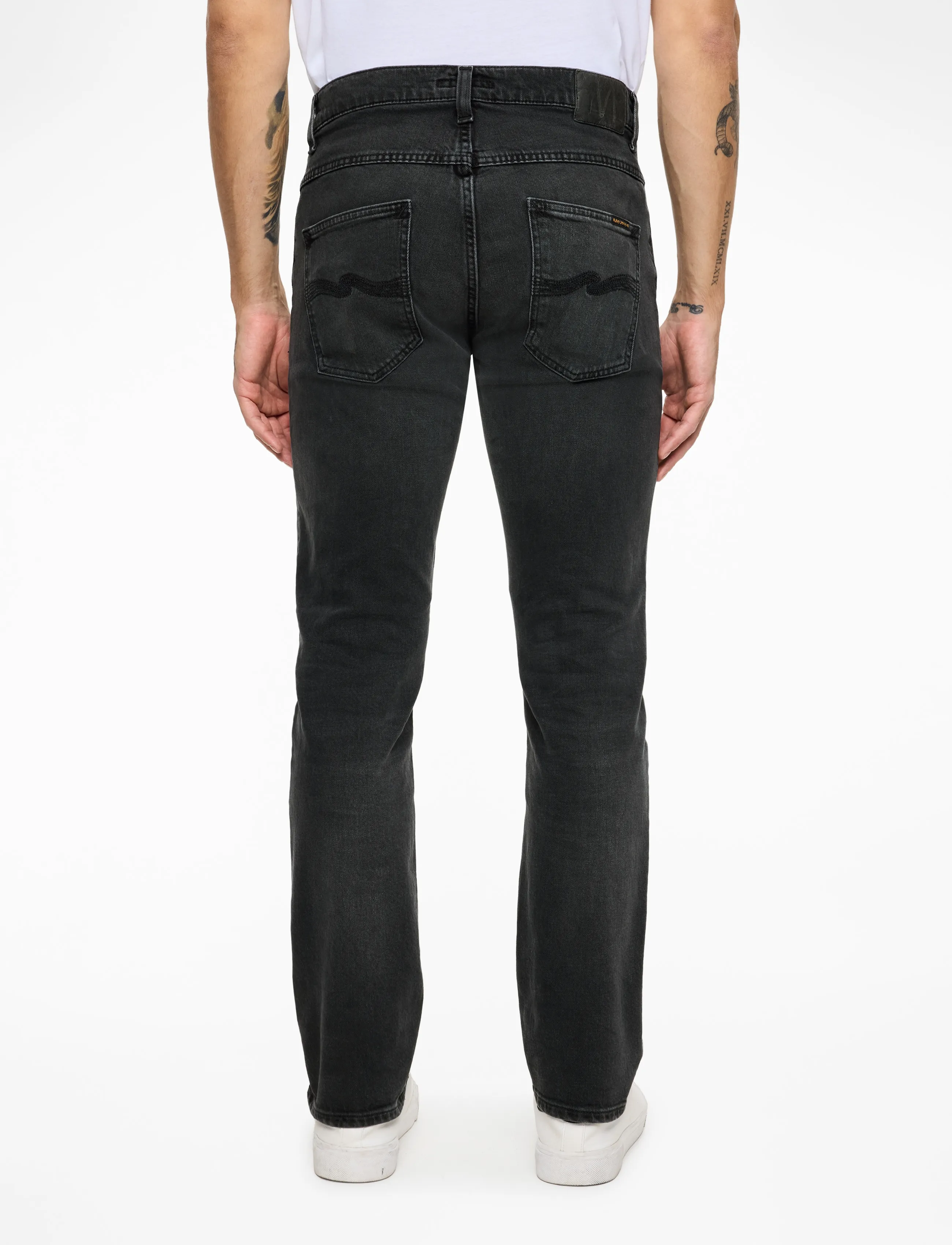 Nudie Jeans - Grim Tim - slim fit -farkut - dark cove - 4