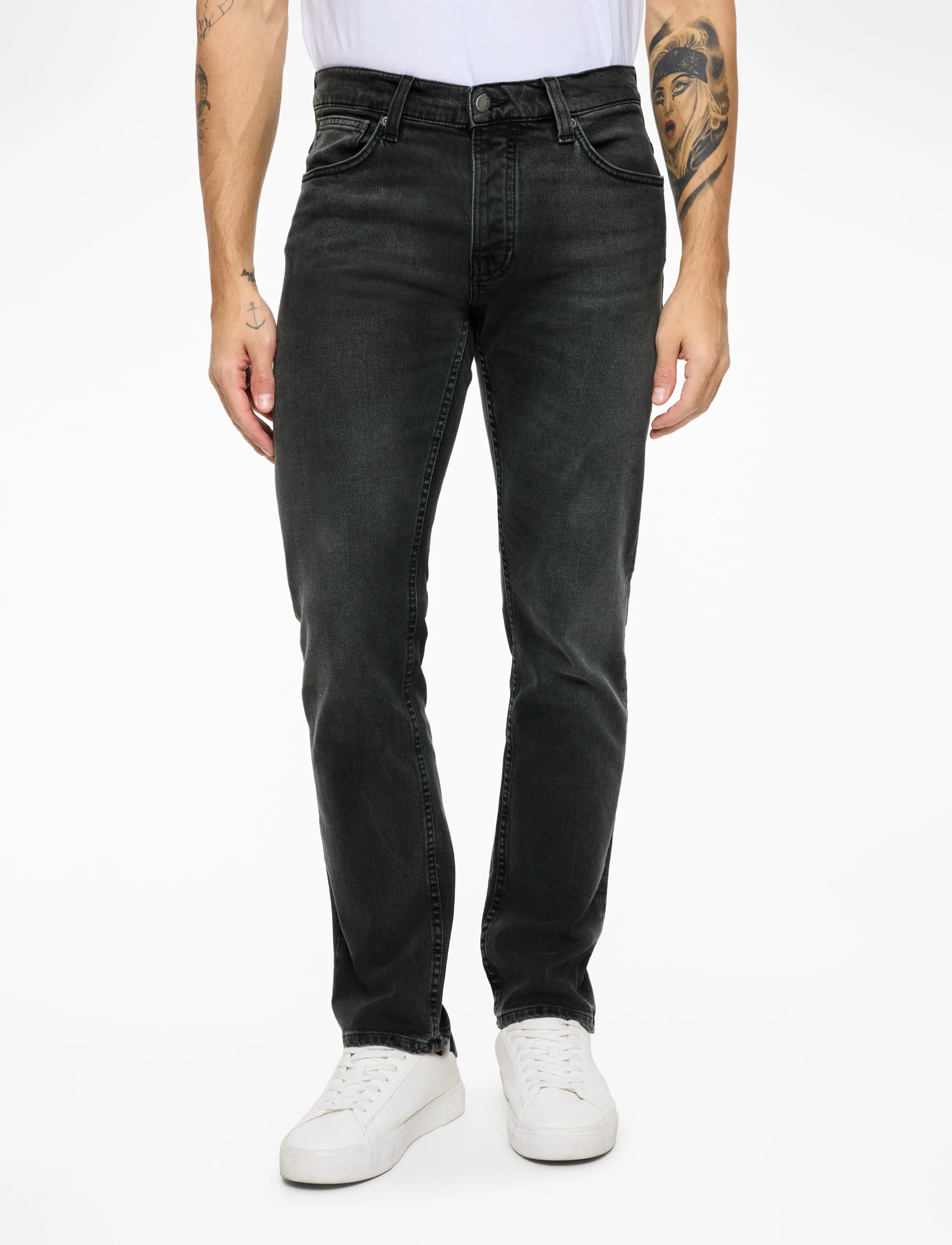 Nudie Jeans Grim Tim - Jeans - DARK COVE / black