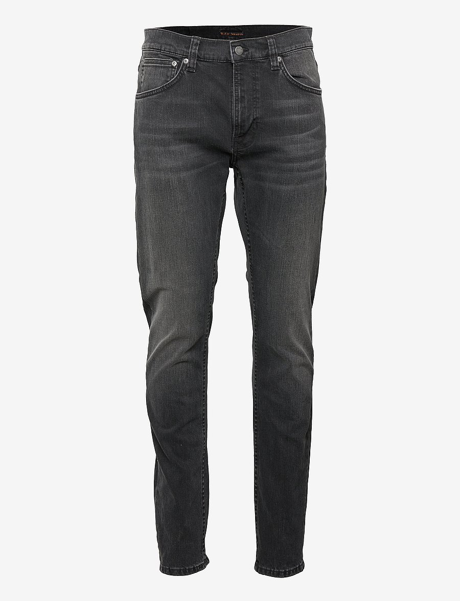Nudie Jeans - Lean Dean - kitsad teksad - black eyes - 1