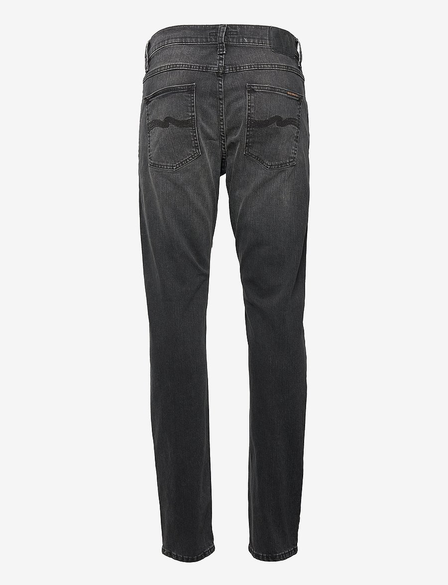 Nudie Jeans - Lean Dean - kitsad teksad - black eyes - 2