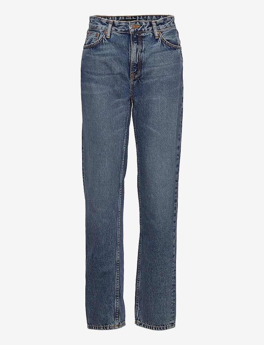 Nudie Jeans - Lofty Lo Far Out - sirge säärega teksad - far out - 1