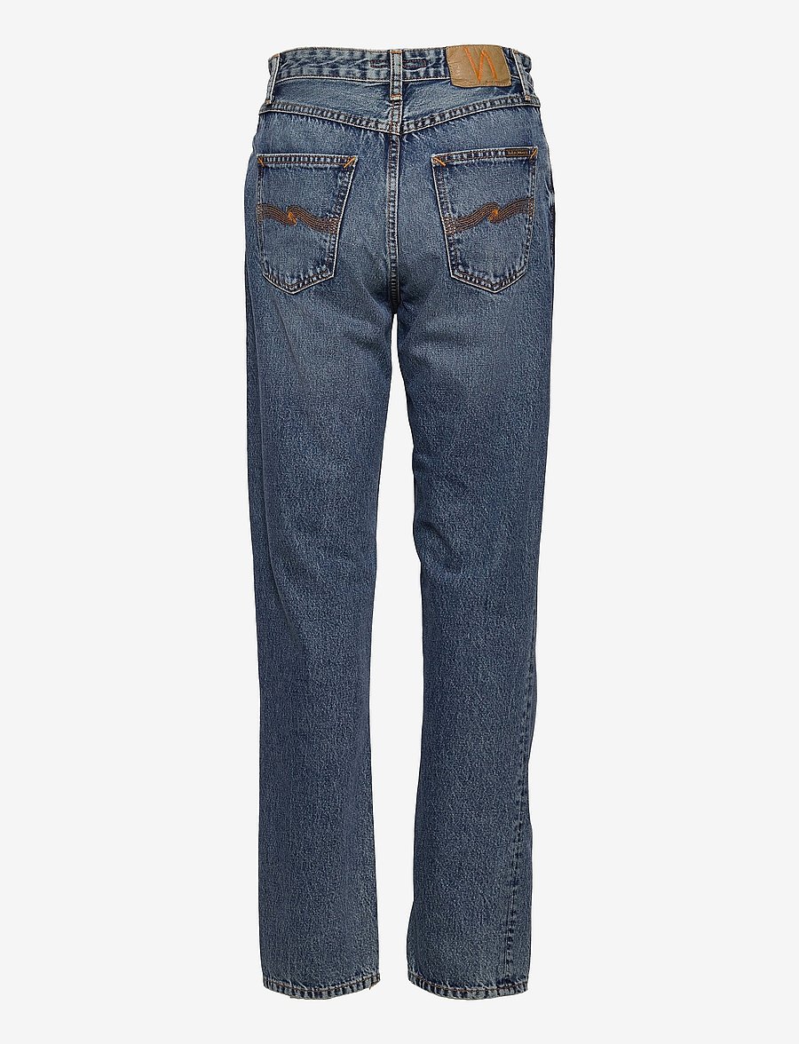 Nudie Jeans - Lofty Lo Far Out - sirge säärega teksad - far out - 2