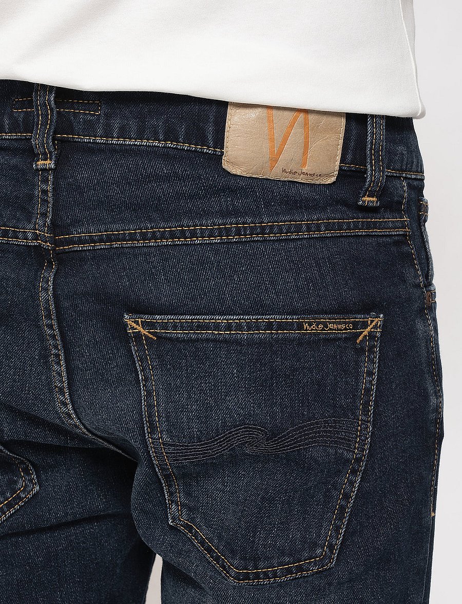 Nudie Jeans - Grim Tim New Ink - kitsad teksad - new ink - 4
