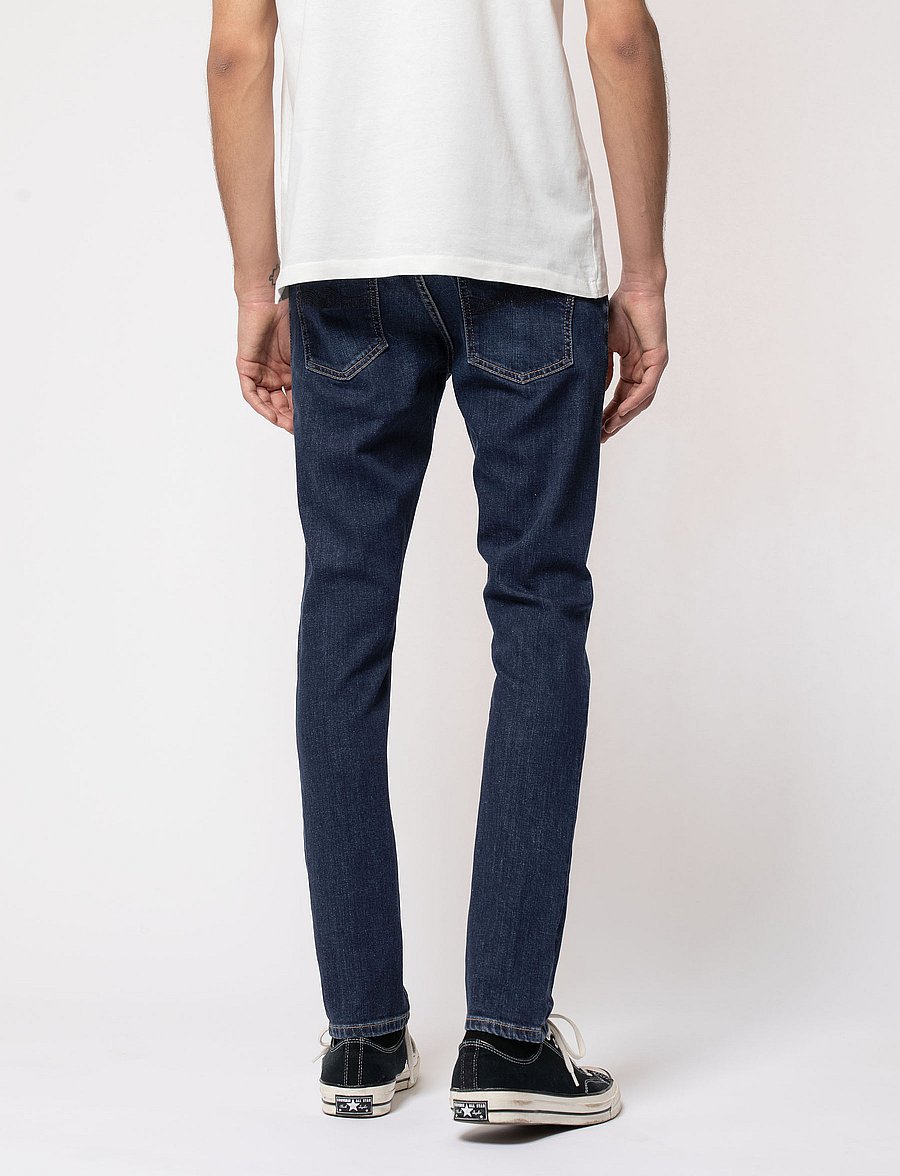 Nudie Jeans - Tight Terry - liibuvad teksad - dark steel - 3