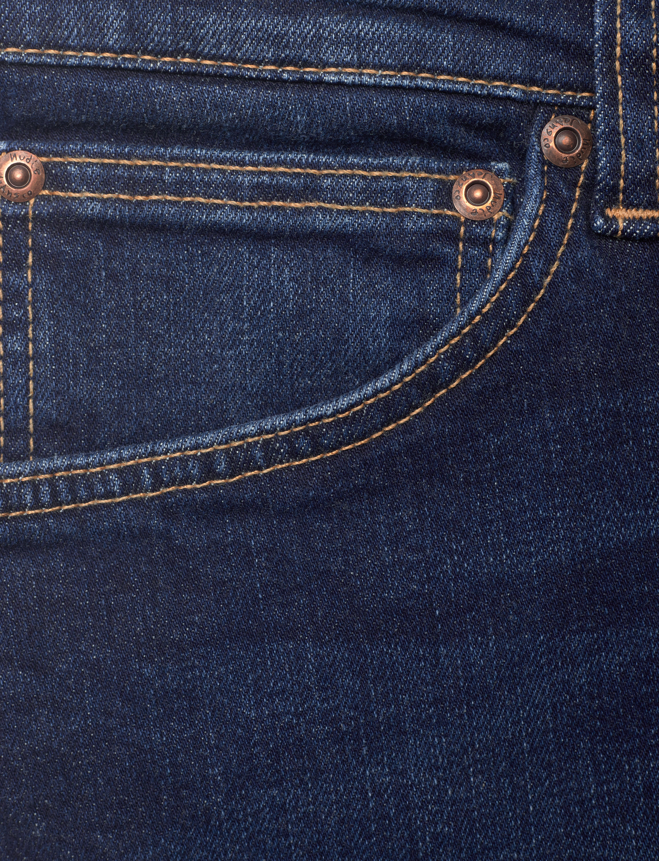 Nudie Jeans - Tight Terry - siaurėjantys džinsai - dark steel - 5
