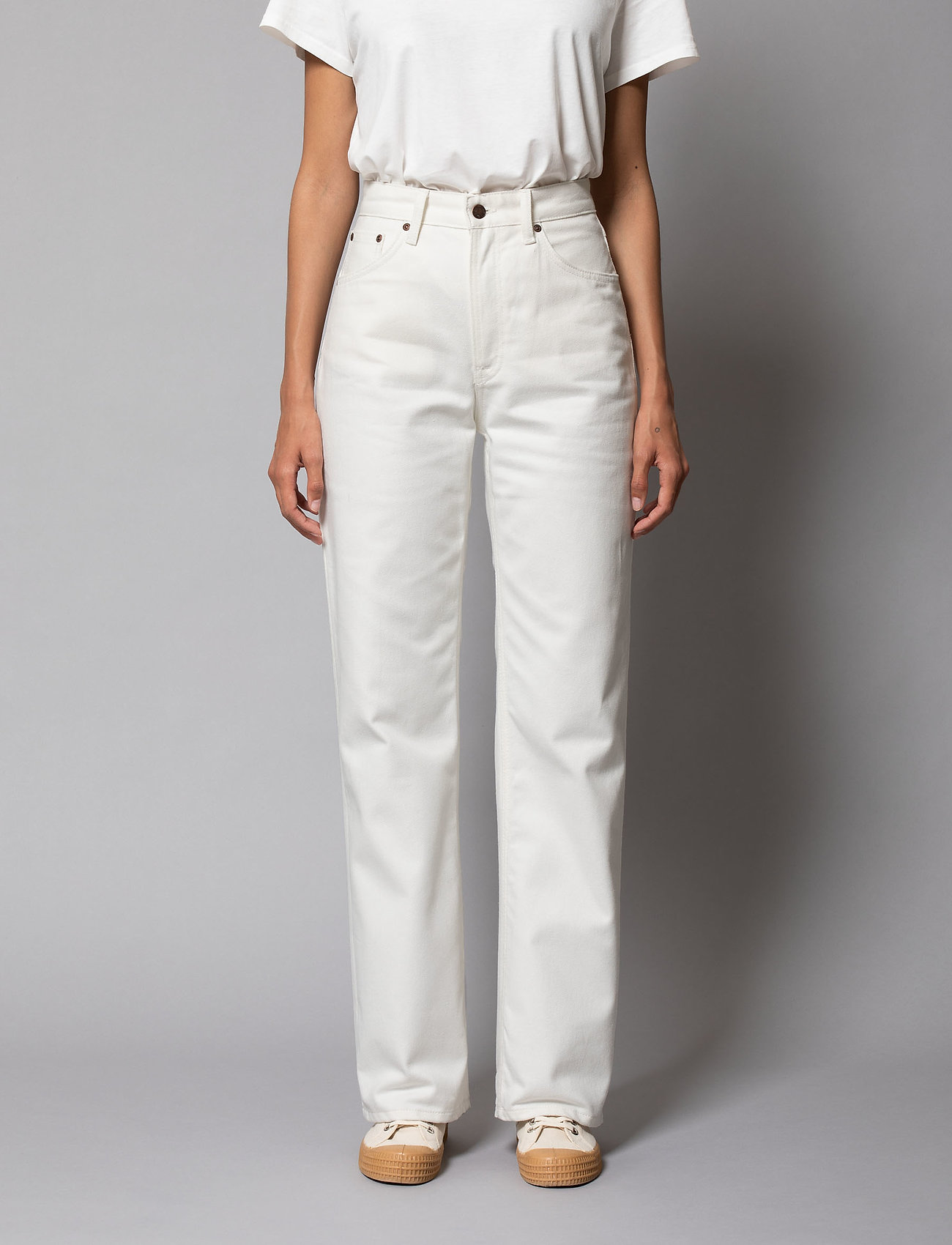 Nudie Jeans - Clean Eileen - recycled white - 0