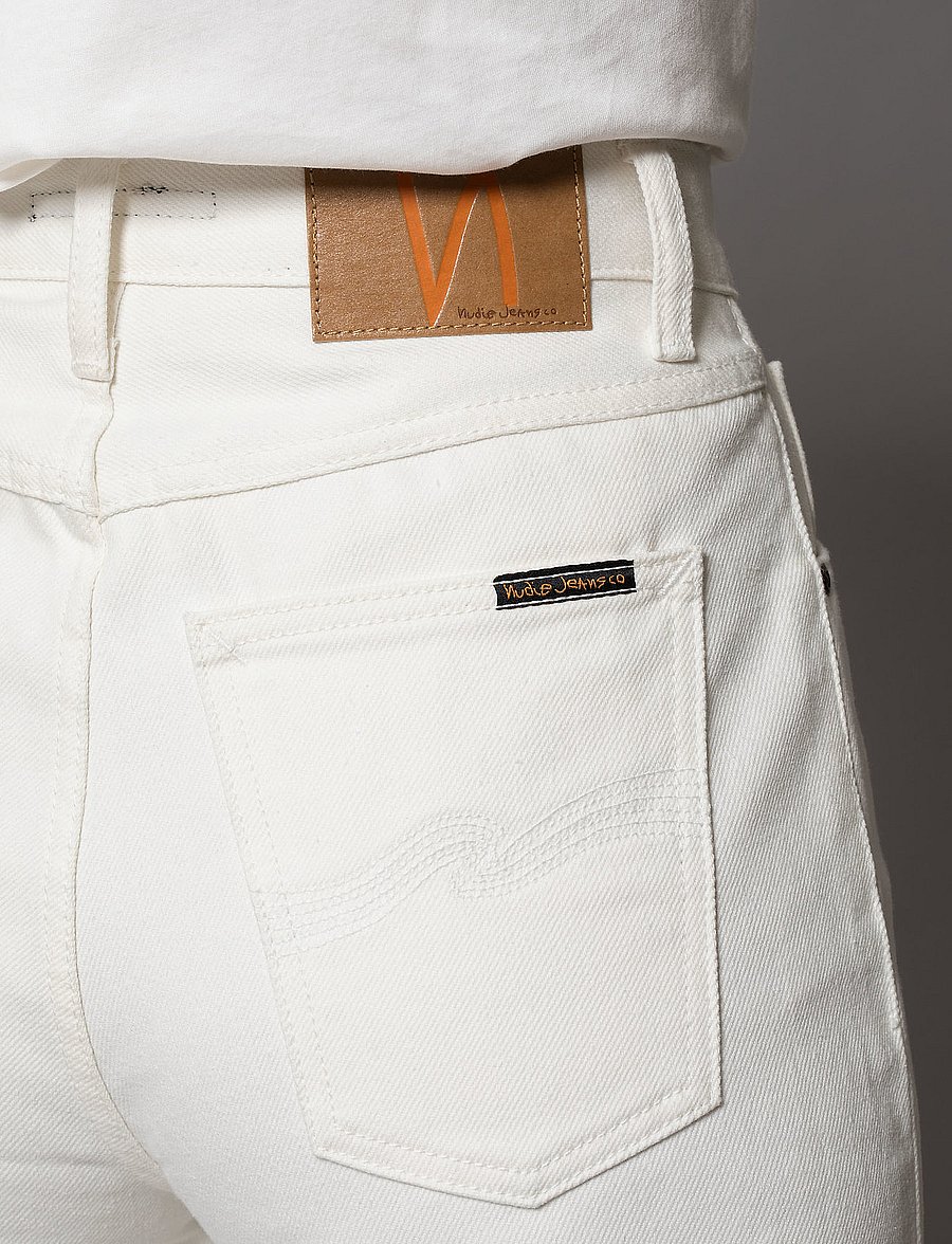 Nudie Jeans - Clean Eileen - recycled white - 4