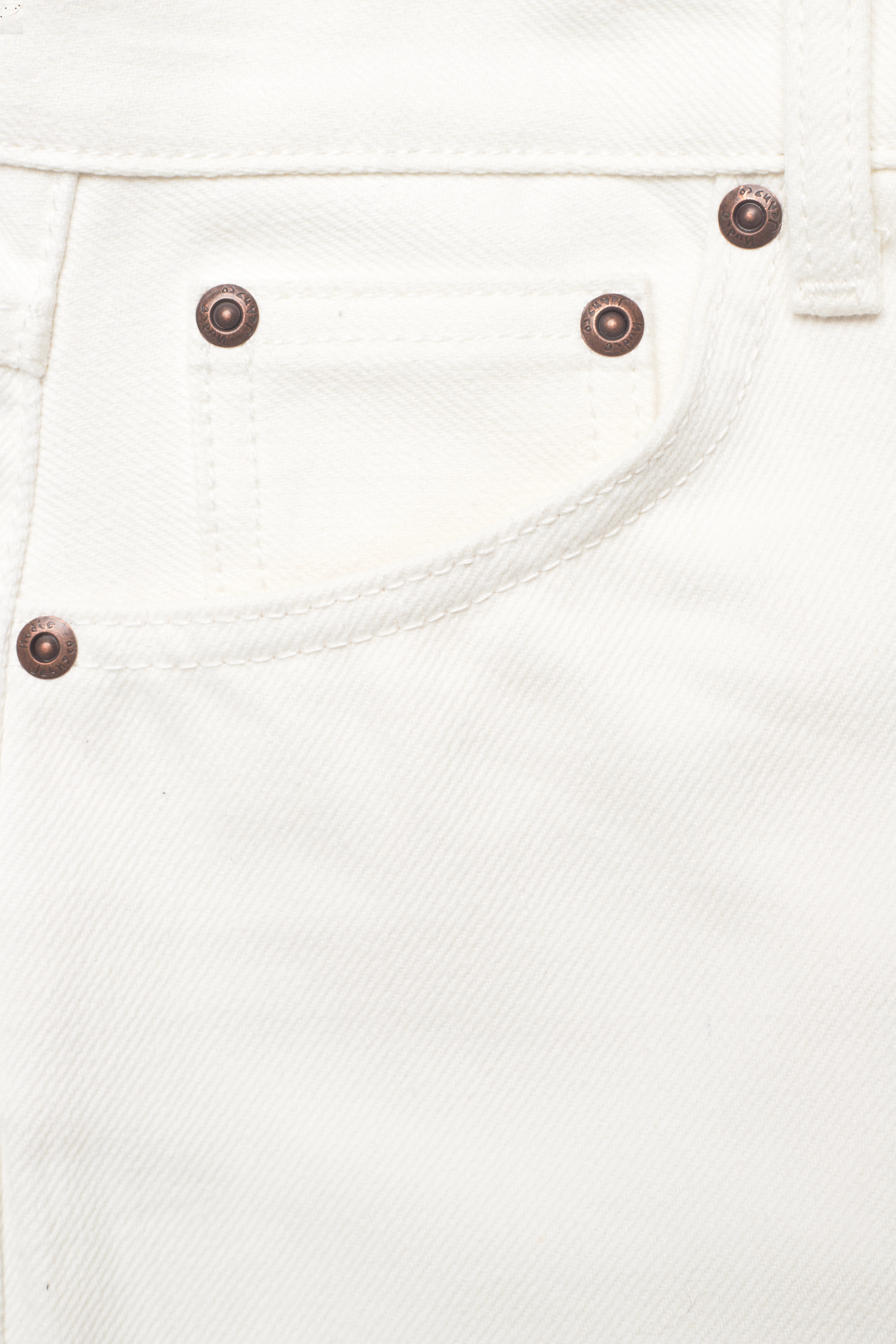 Nudie Jeans - Clean Eileen - recycled white - 5