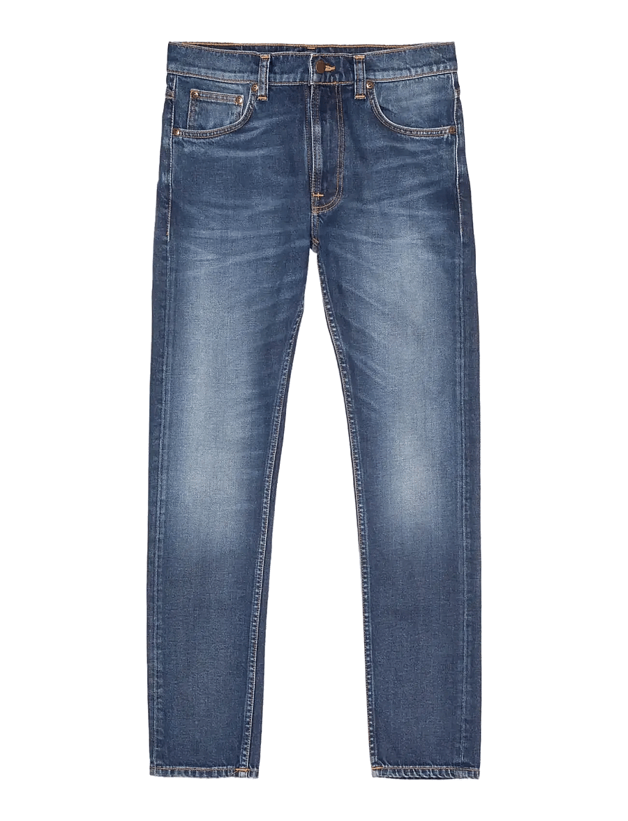 Nudie Jeans - Lean Dean Troubled Sea - slim jeans - troubled sea - 1
