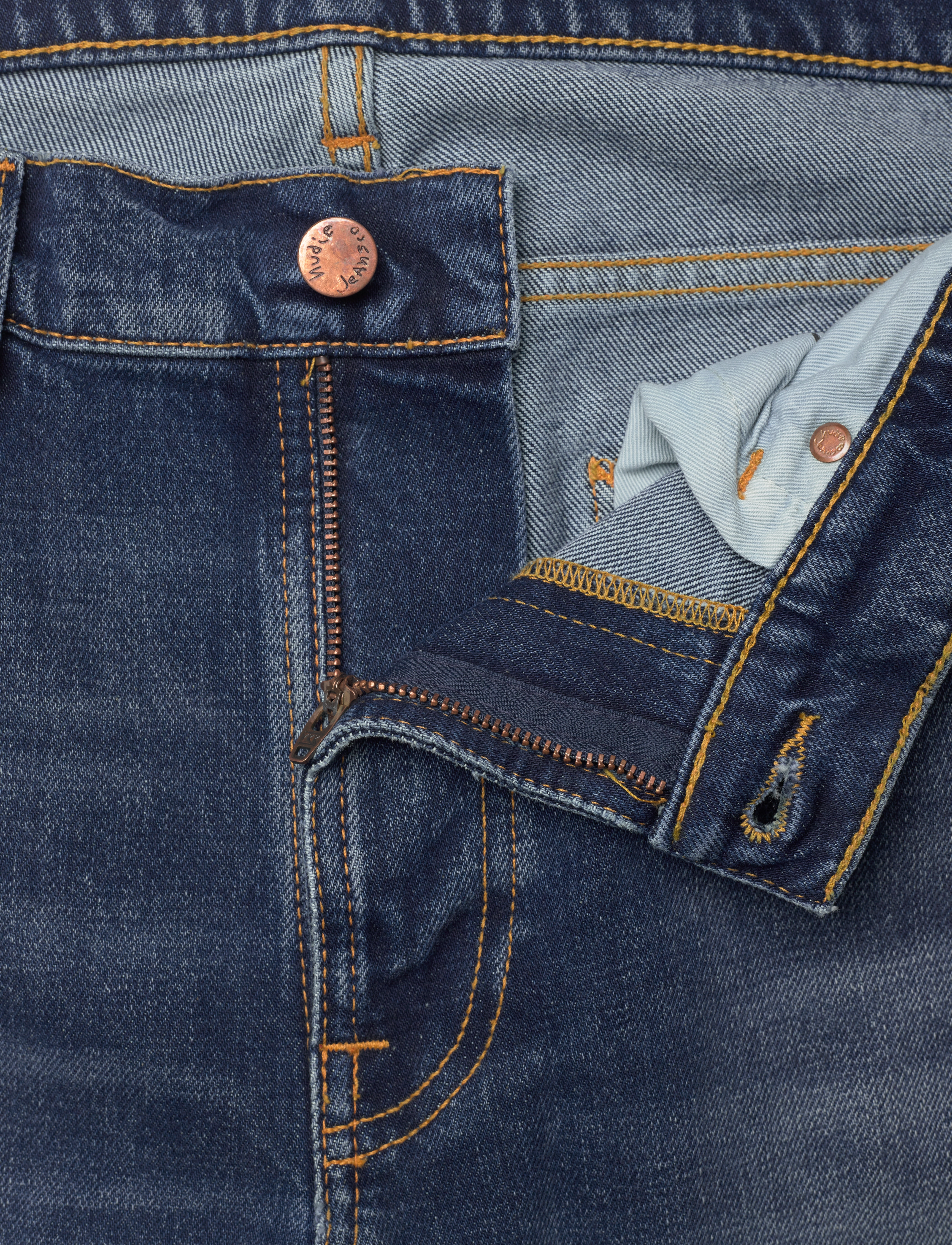Nudie Jeans - Lean Dean Troubled Sea - slim jeans - troubled sea - 4