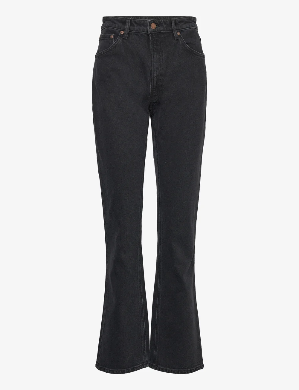 Nudie Jeans - Rowdy Ruth Almost Black - bootcut jeans - almost black - 1
