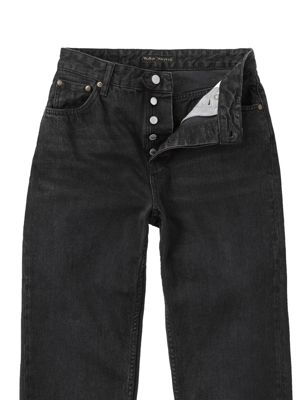 Nudie Jeans - Lofty Lo Vintage Black - straight jeans - vintage black - 5