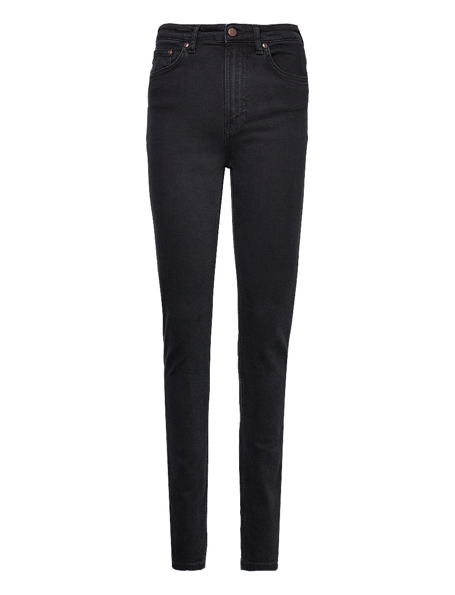 Nudie Jeans - Hightop Tilde Black Coal - pillifarkut - black coal - 1