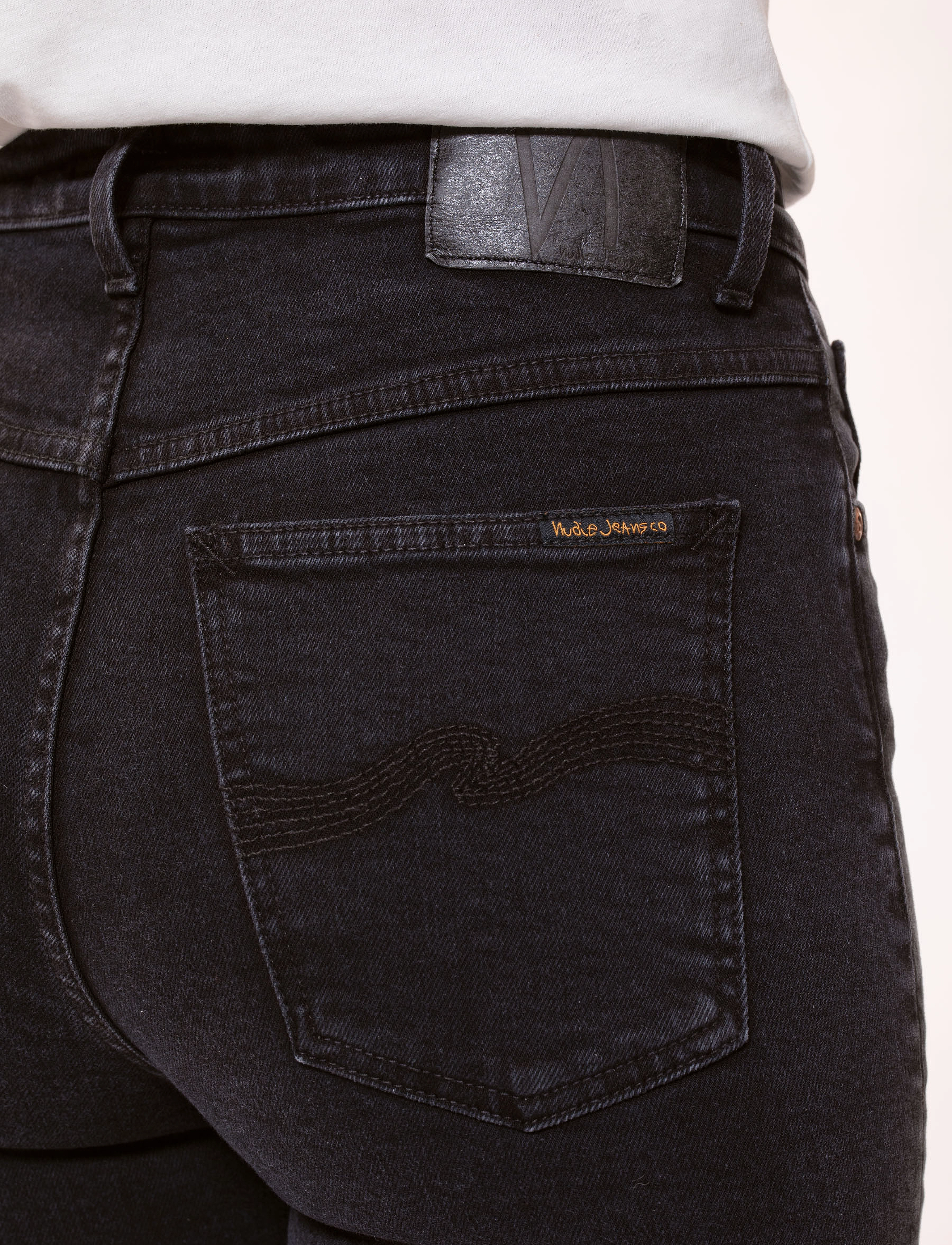 Nudie Jeans - Hightop Tilde Black Coal - skinny jeans - black coal - 5
