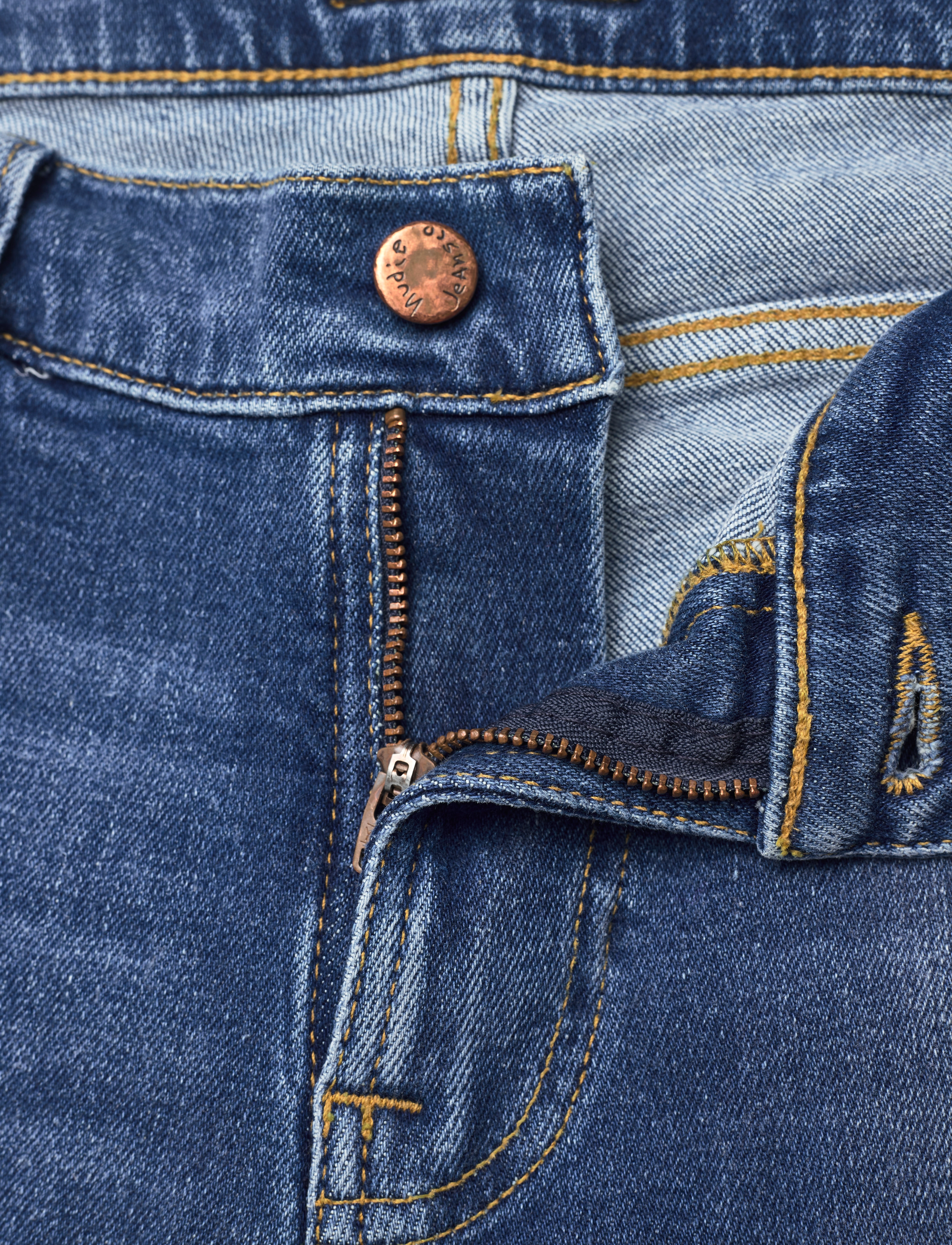 Nudie Jeans - Tight Terry - siaurėjantys džinsai - inbetween blues - 4