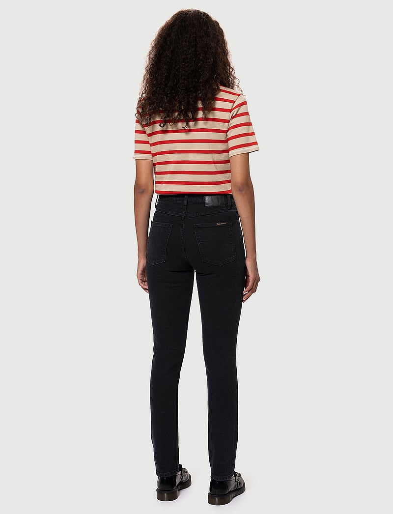 Nudie Jeans - Mellow Mae So Black - straight jeans - so black - 3