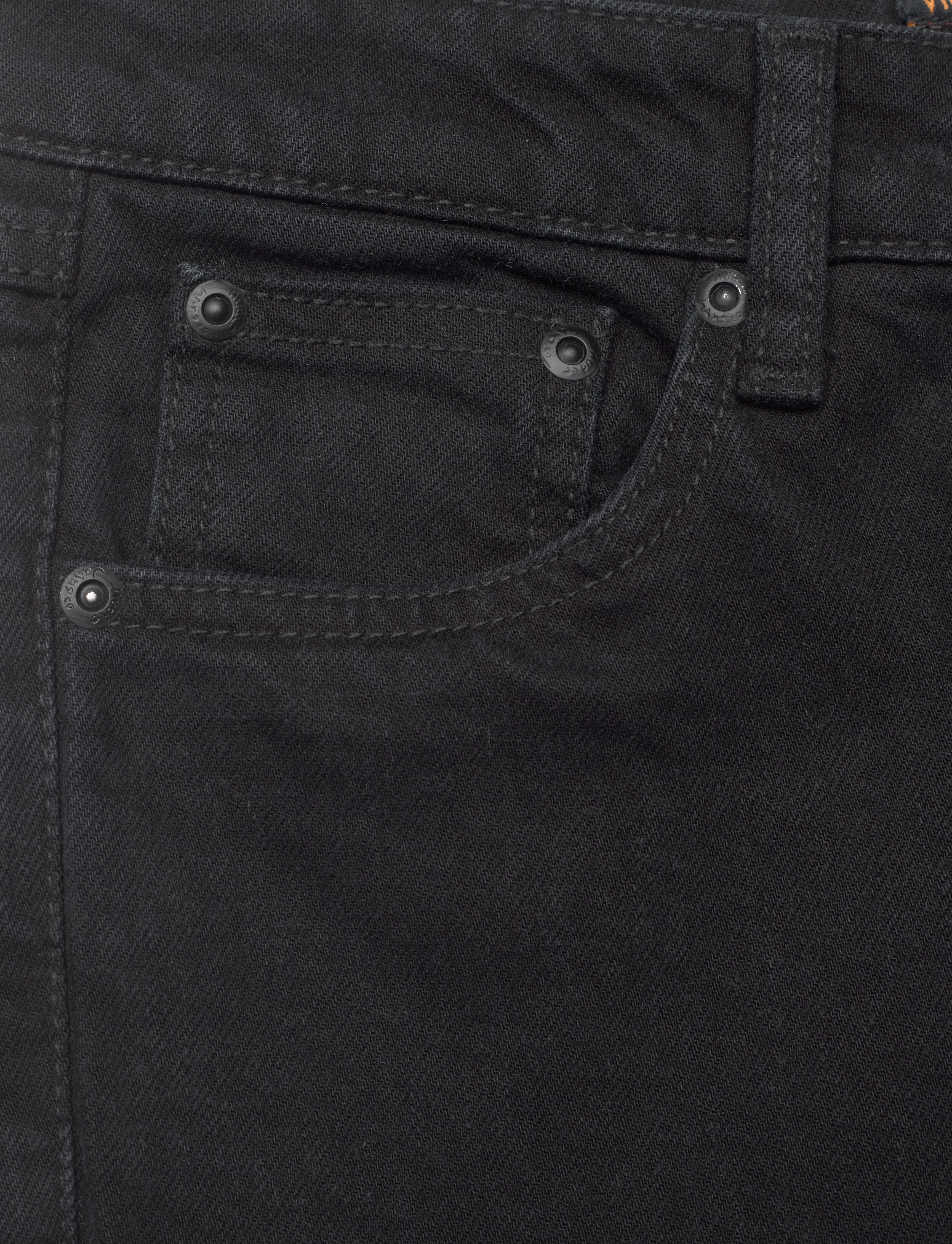 Nudie Jeans - Mellow Mae So Black - straight jeans - so black - 4