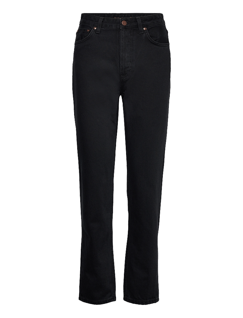 Nudie Jeans - Breezy Britt - raka jeans - aged black - 1