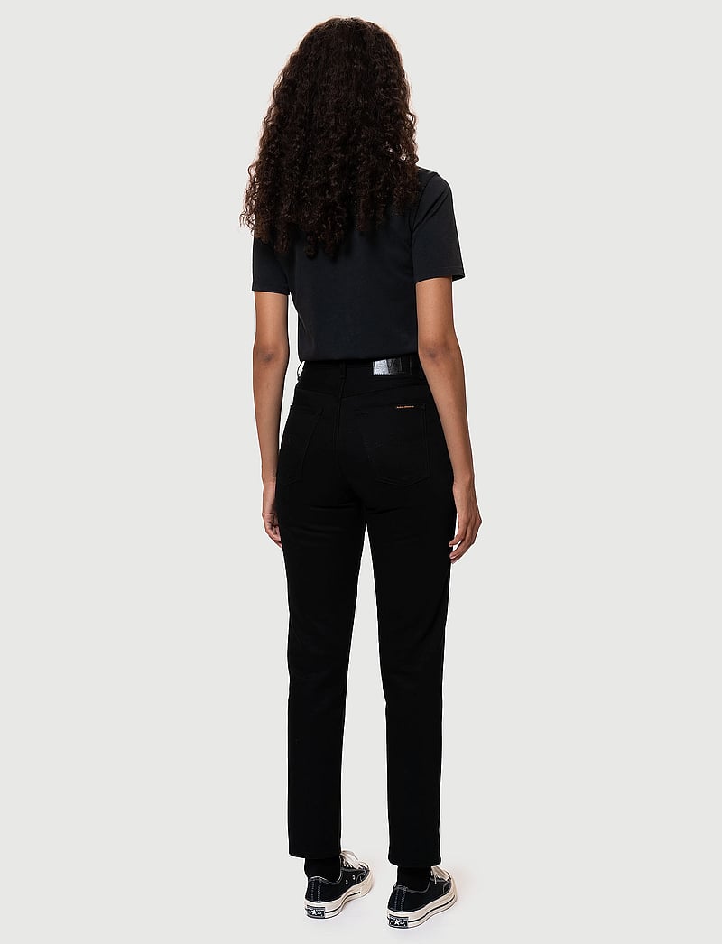Nudie Jeans - Breezy Britt Everblack - tapered jeans - everblack - 3