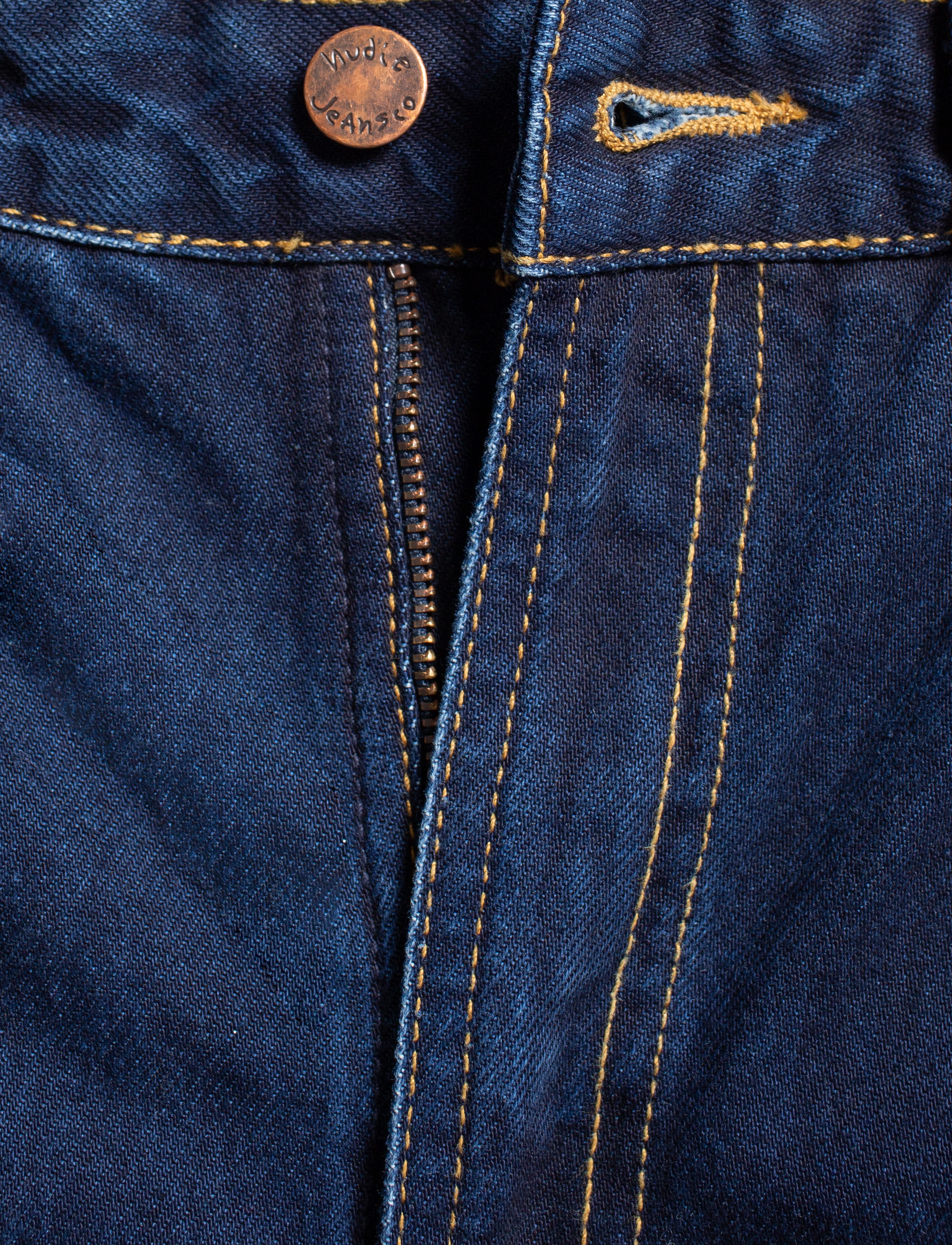 Nudie Jeans - Clean Eileen Indigo dipped - brede jeans - indigo dipped - 5