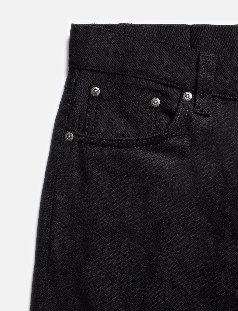 Nudie Jeans - Gritty Jackson Dry Everblack - tavalised teksad - dry everblack - 5