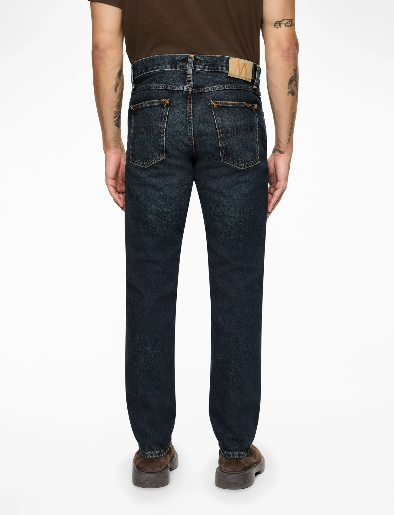 Nudie Jeans - Steady Eddie II Blue Soil - regular jeans - blue soil - 4