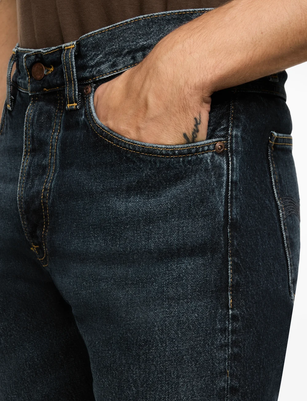 Nudie Jeans - Steady Eddie II Blue Soil - regular jeans - blue soil - 5