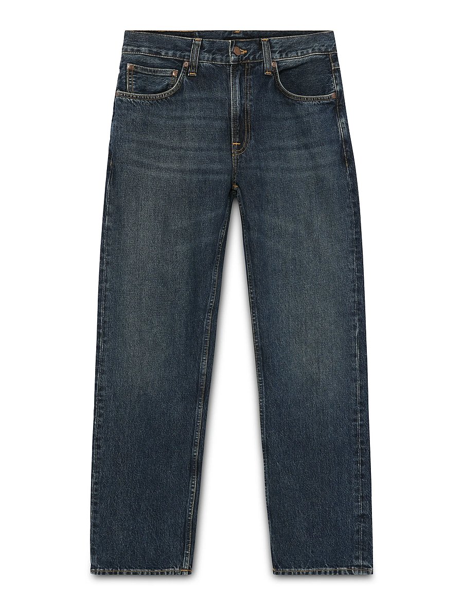 Nudie Jeans - Gritty Jackson Blue Soil - regular piegriezuma džinsa bikses - blue soil - 1