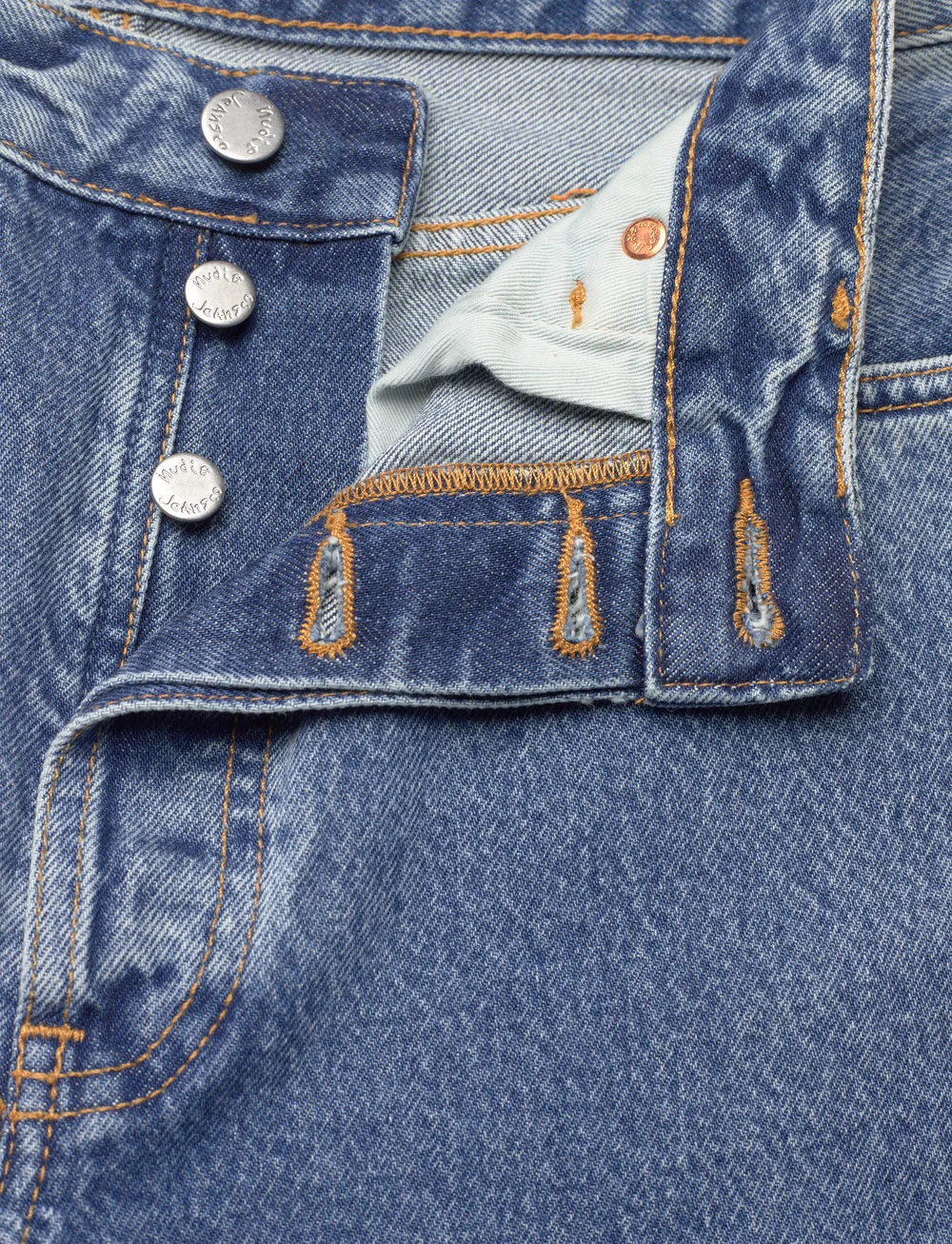 Nudie Jeans - Breezy Britt Casual Blue - tapered jeans - casual blue - 5