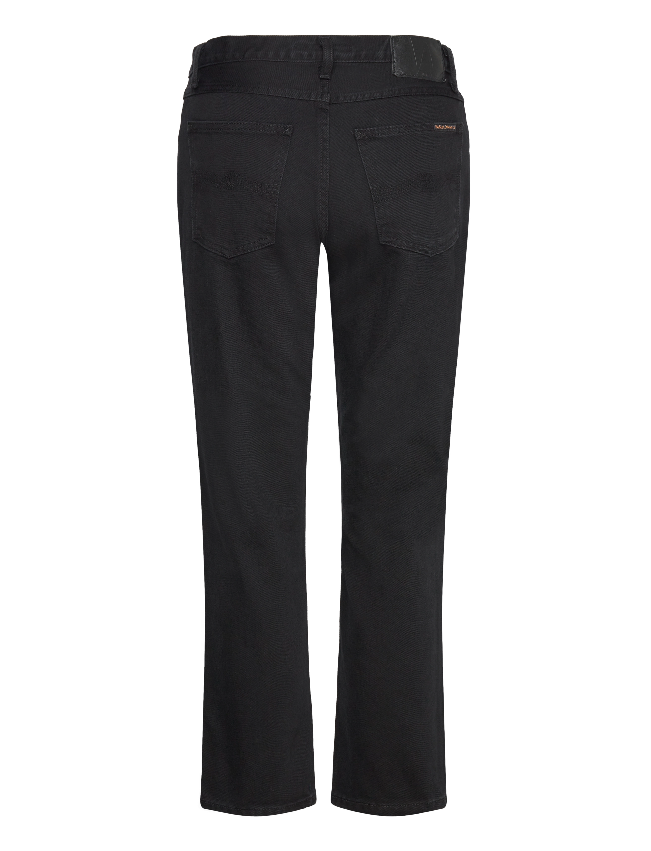 Nudie Jeans - Shady Sadie Aged Black - beinar gallabuxur - aged black - 1