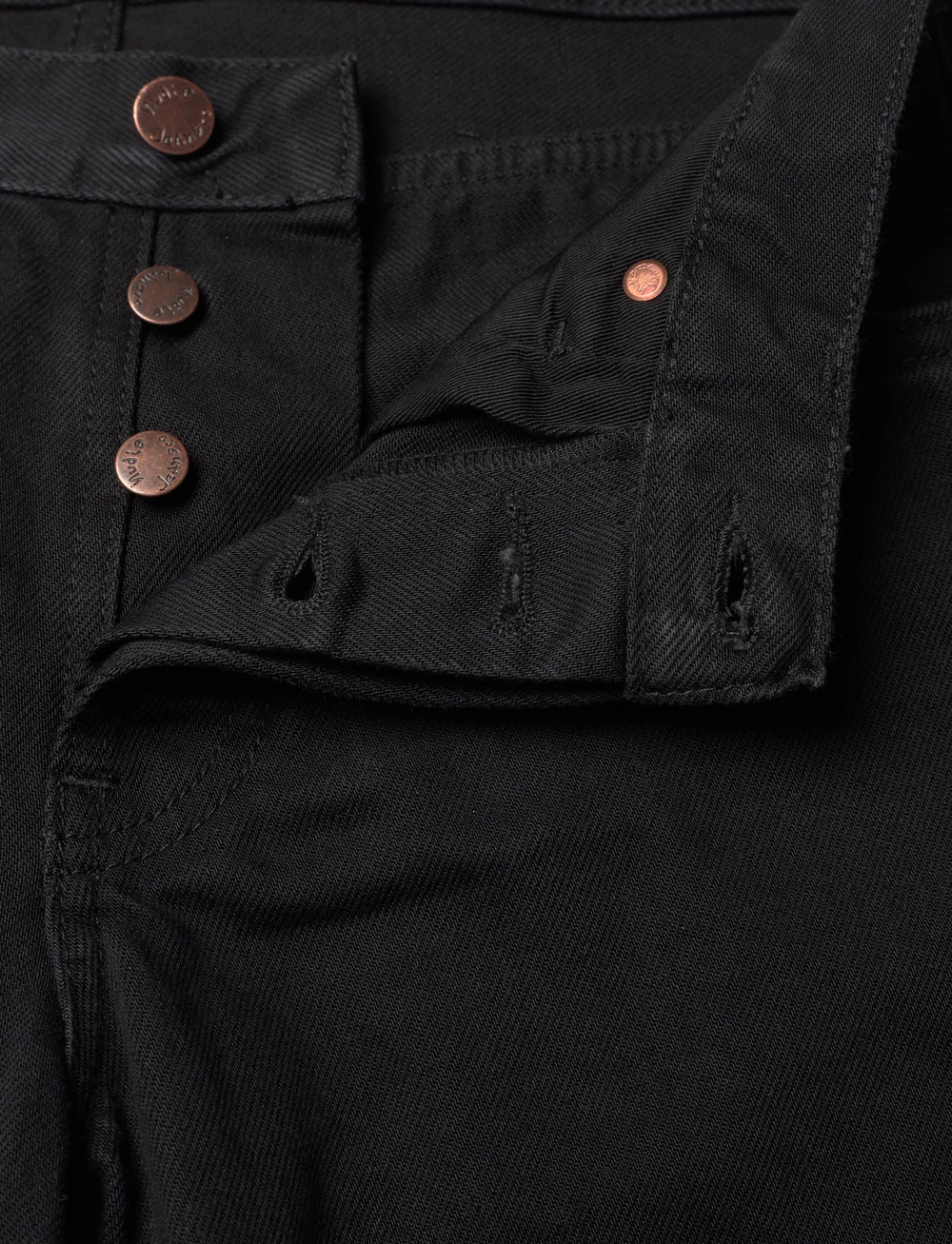 Nudie Jeans - Shady Sadie Aged Black - raka jeans - aged black - 3