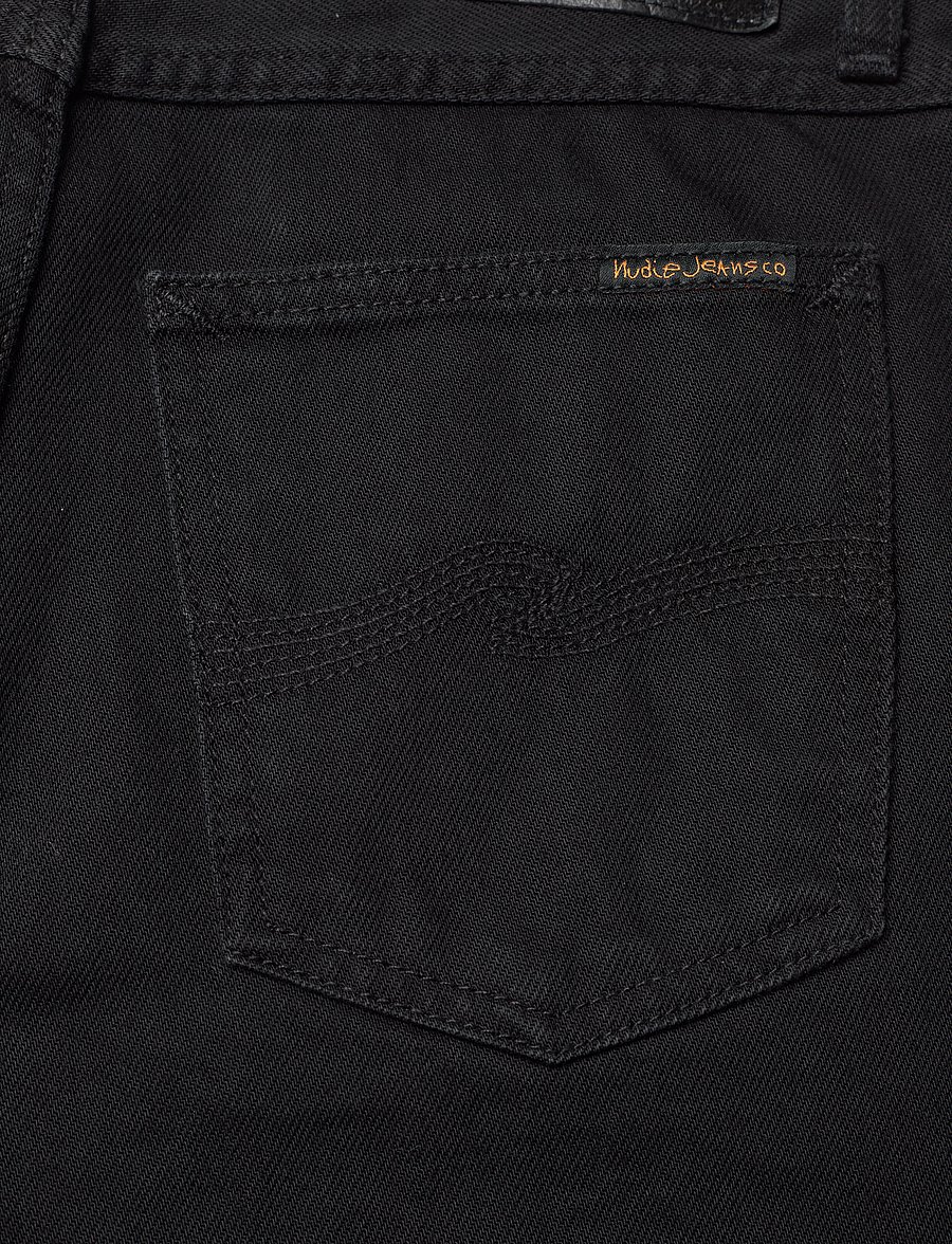 Nudie Jeans - Shady Sadie Aged Black - beinar gallabuxur - aged black - 4