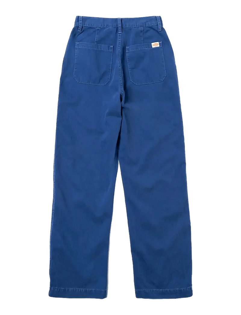 Nudie Jeans - Wendy Herringbone Pants - hosen mit weitem bein - blue - 2
