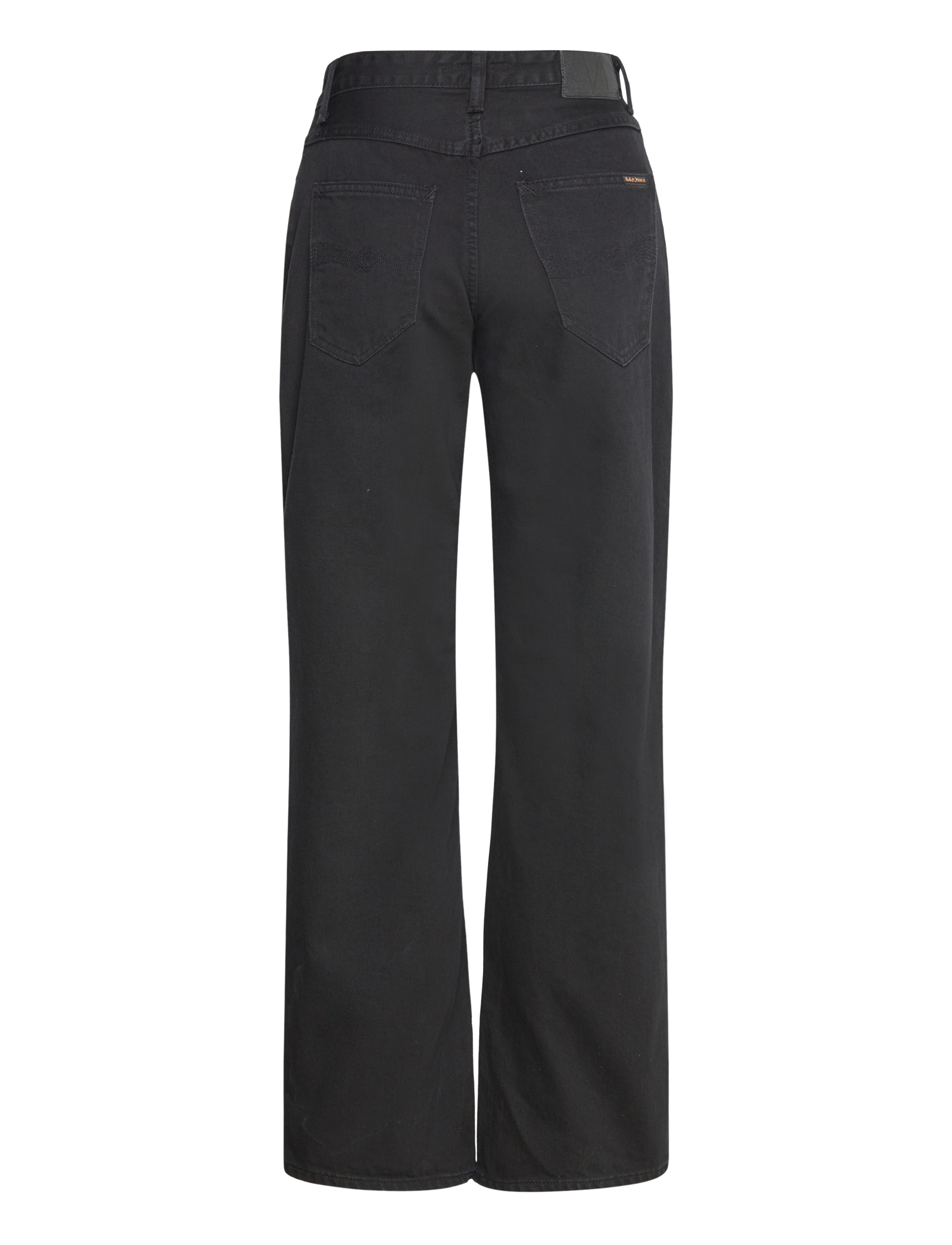 Nudie Jeans Clean Eileen Smooth Black (NJC114628) - Wide leg jeans