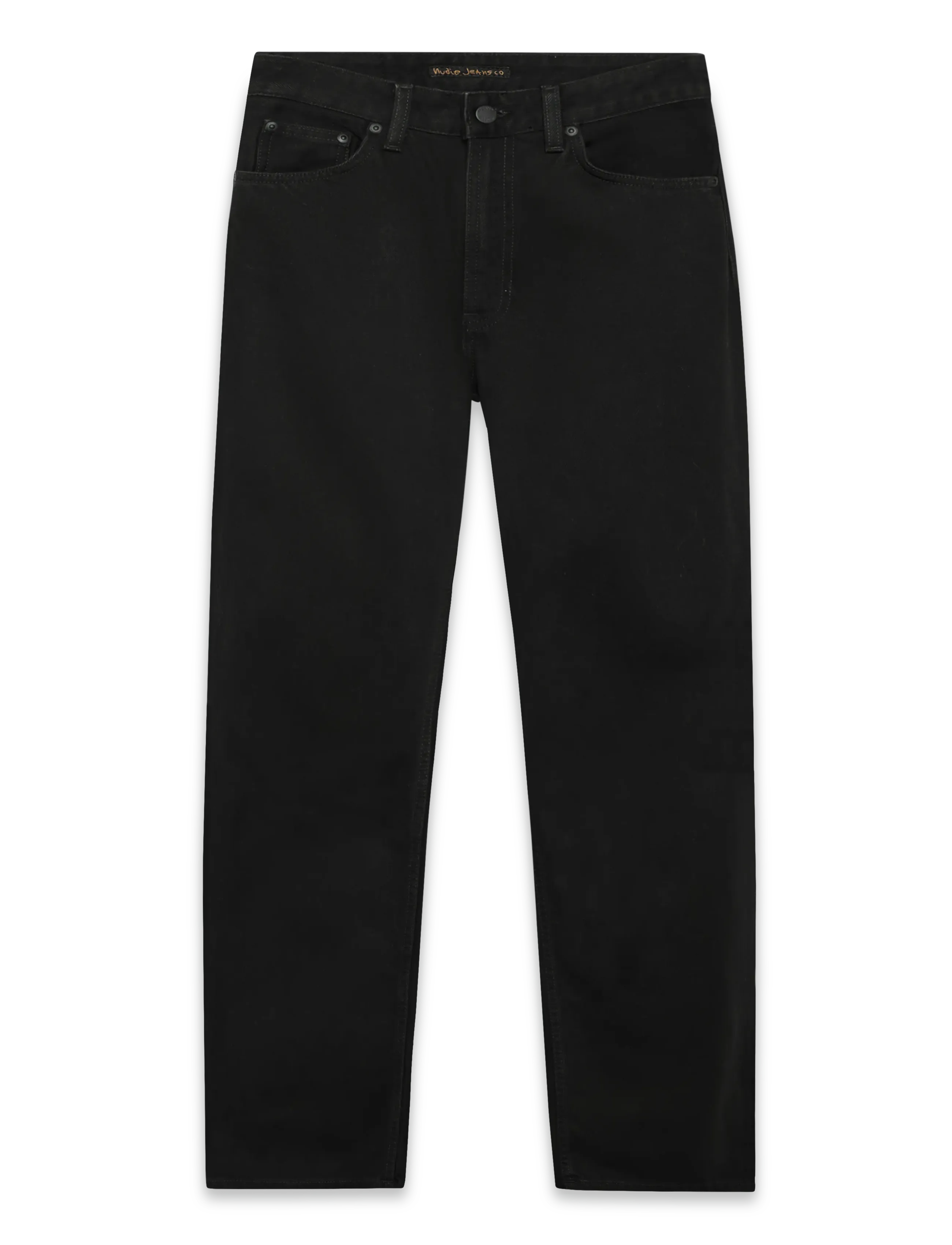 Nudie Jeans Clean Eileen Smooth Black - Džinsai - SMOOTH BLACK / black