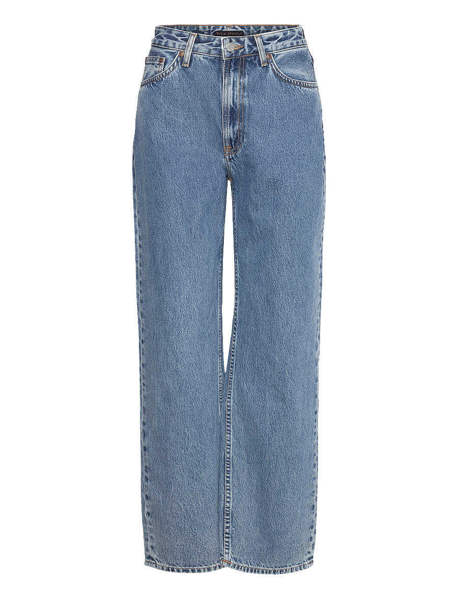 Nudie Jeans - Clean Eileen Casual Blue - laia säärega teksad - casual blue - 1