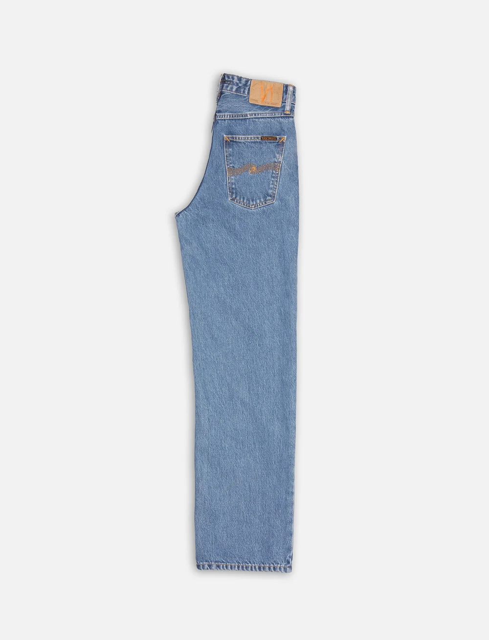 Nudie Jeans - Clean Eileen Casual Blue - laia säärega teksad - casual blue - 4