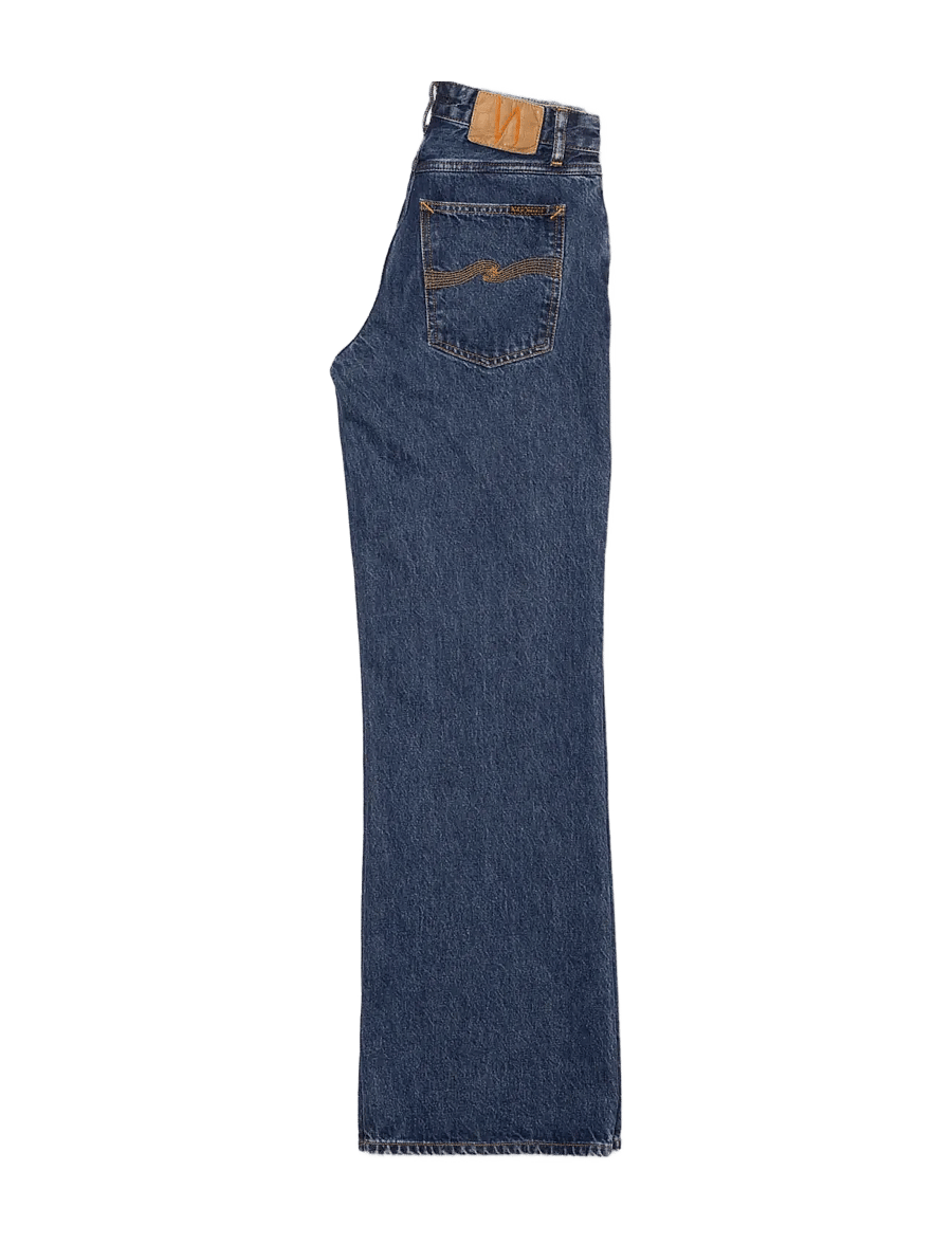 Nudie Jeans - Wide Heidi Evening Jazz - hosen mit weitem bein - evening jazz - 2