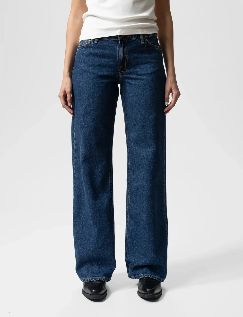 Nudie Jeans - Wide Heidi Evening Jazz - brede jeans - evening jazz - 3