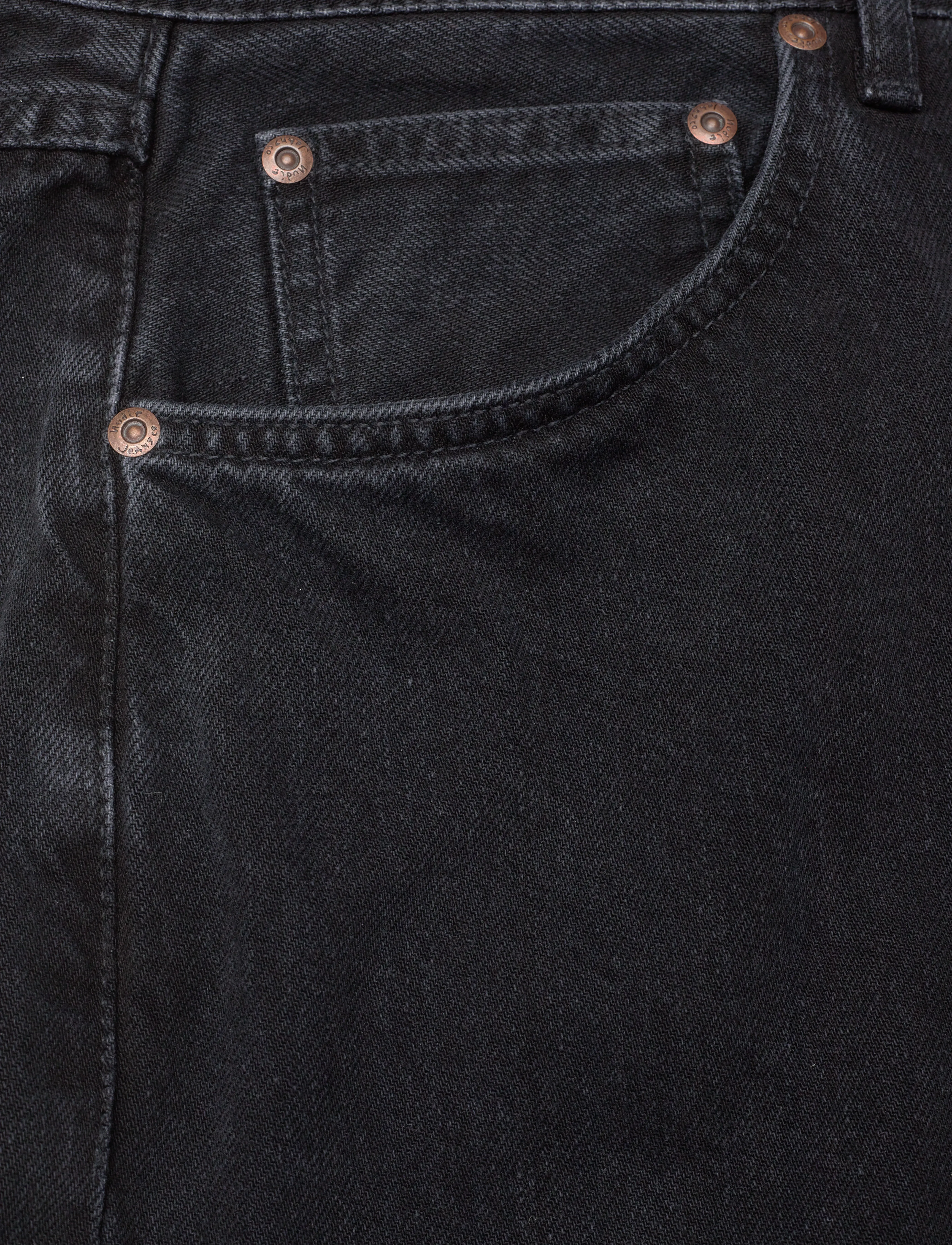 Nudie Jeans - Tuff Tony Black Vintage - loose jeans - black vintage - 3